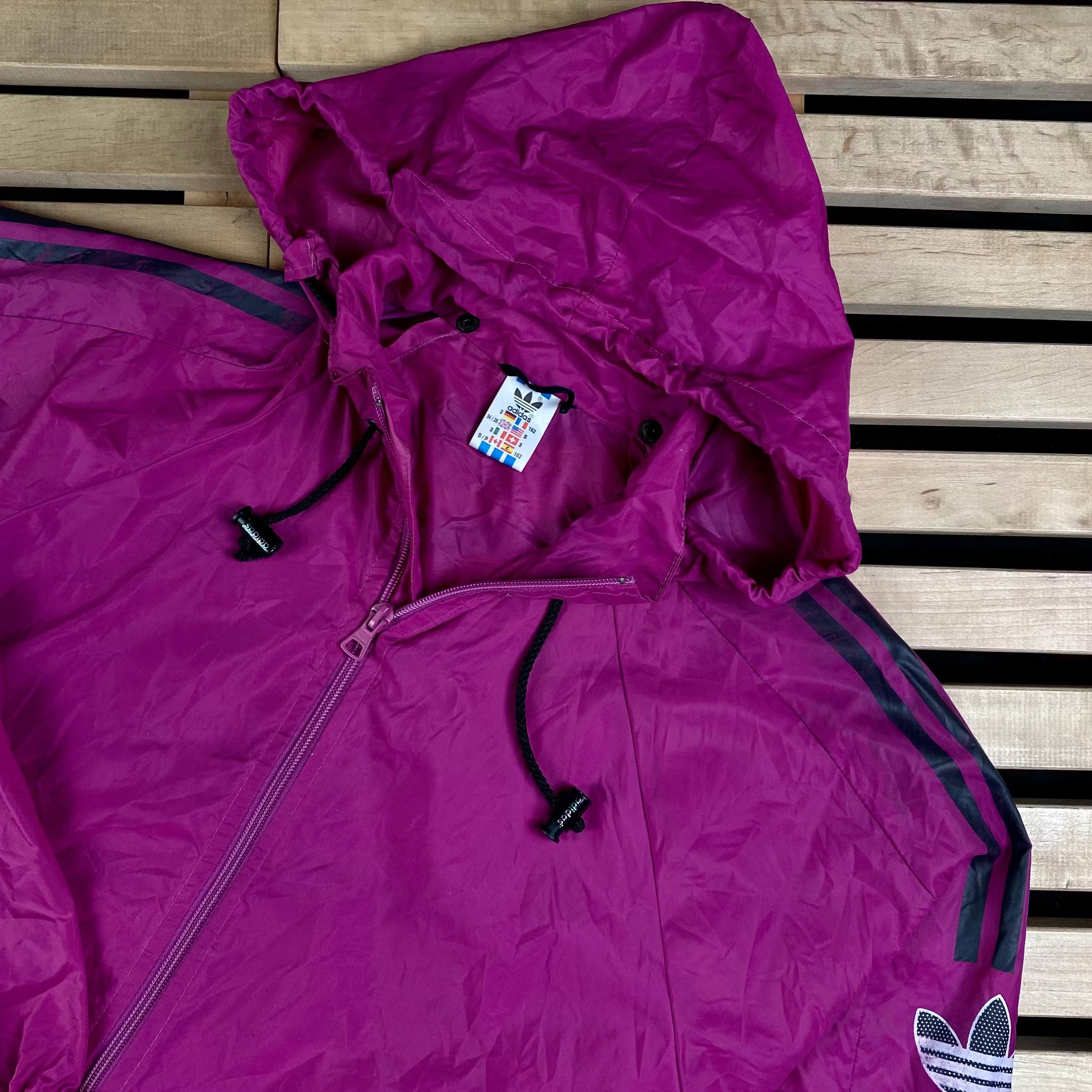 Adidas × Vintage Mens Jacket Windbreaker Adidas Originals Vintage Size S Size US S / EU 44-46 / 1 - 2 Thumbnail