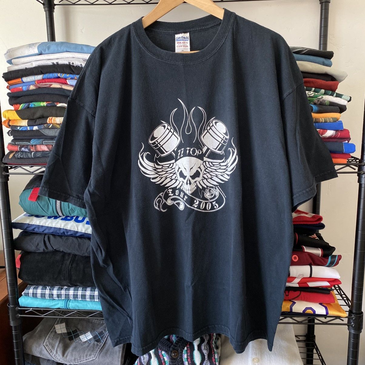 Vintage Vintage ZZ Top T-Shirt Tour 2005 Double Sided Size US XXL / EU 58 / 5 - 1 Thumbnail
