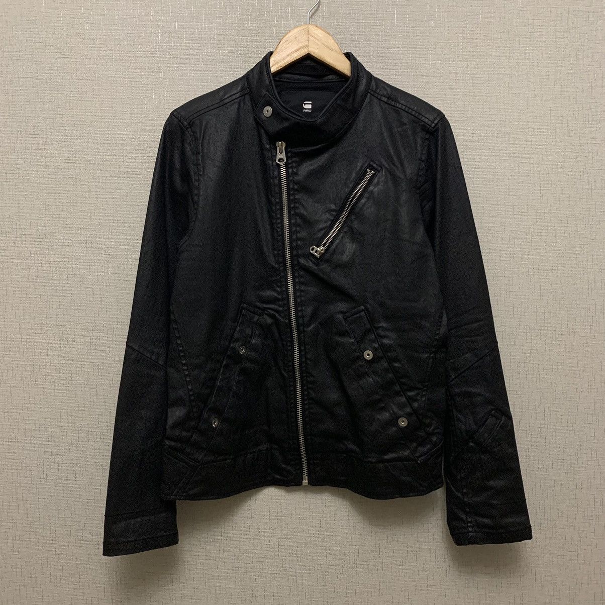 G-Star × Japanese Brand G Star RAW Empral DC 3D Biker Jacket Men’s Size US S / EU 44-46 / 1 - 1 Thumbnail
