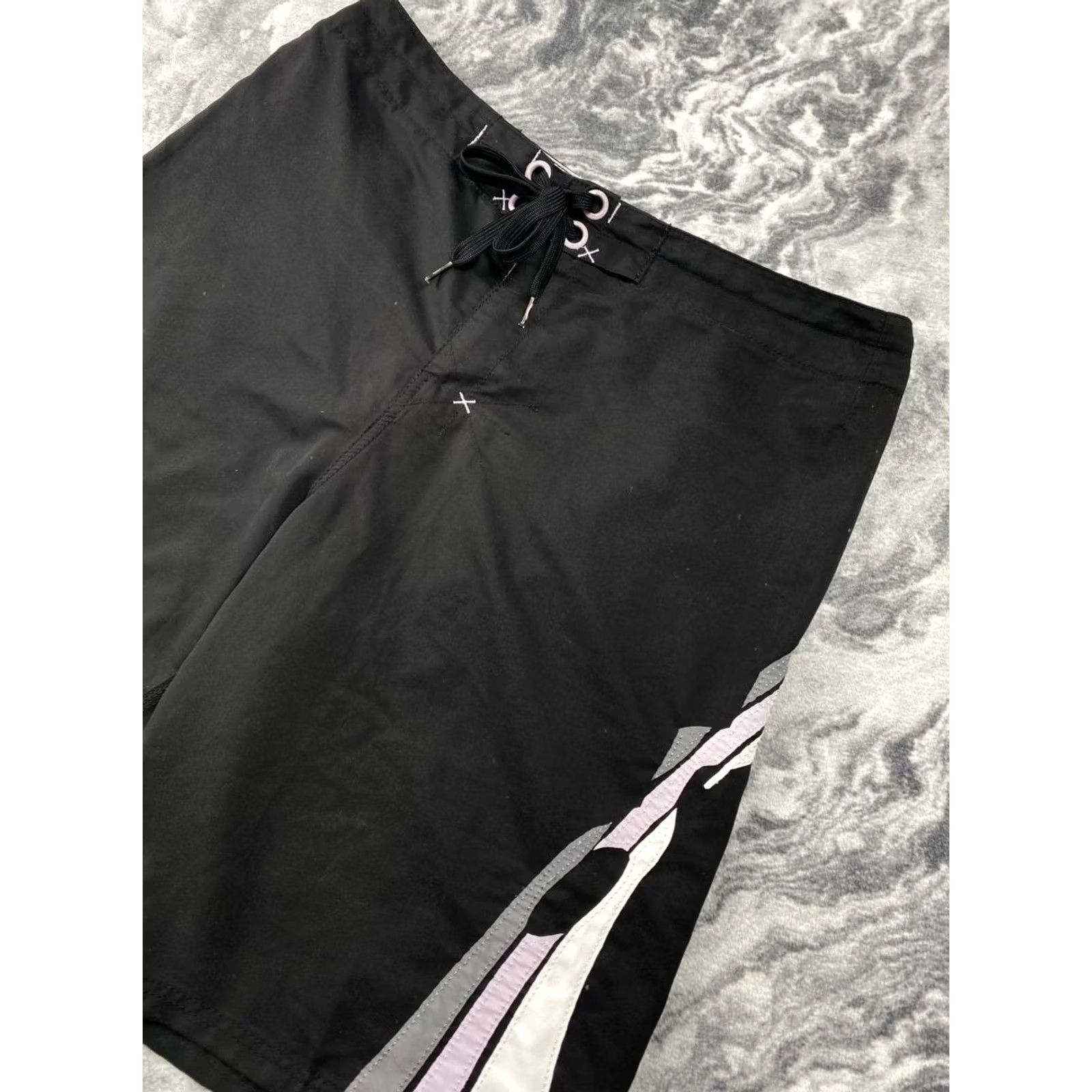 Oakley VINTAGE Oakley Shorts Men 90s Board Swim Surf Black 36 Size US 36 / EU 52 - 4 Thumbnail
