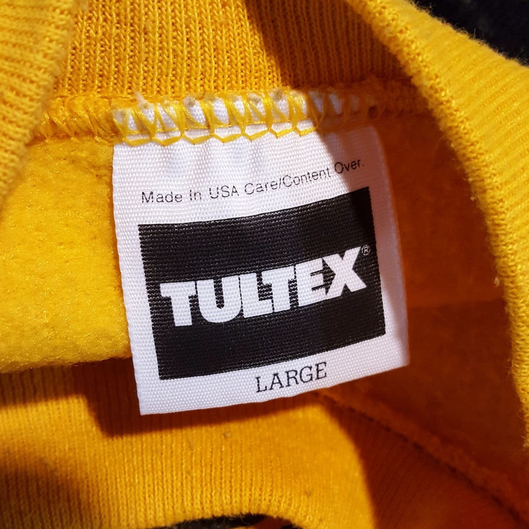 Tultex VINTAGE 90s Hagar The Horrible Cartoon Viking Sweatshirt Tultex Yellow L Pullover Crewneck Men Size US L / EU 52-54 / 3 - 7 Thumbnail
