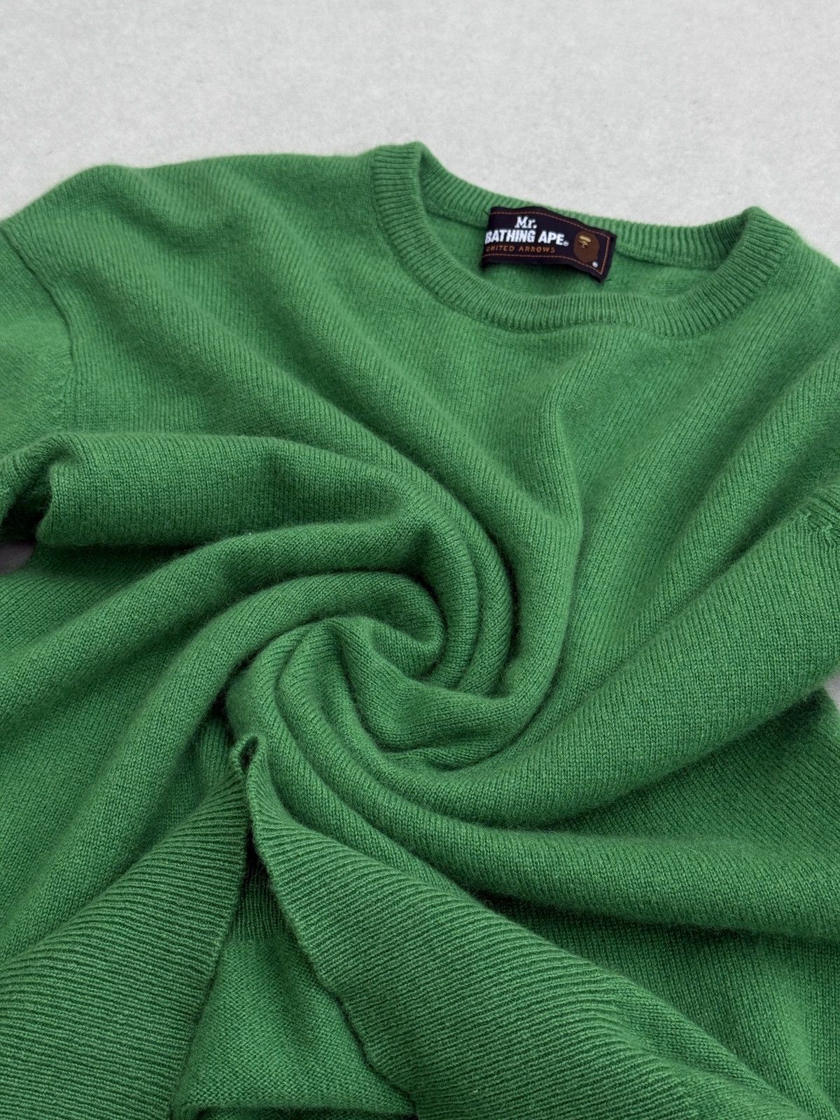 Bape Bape Pure Cashmere Sweater Jumper Size US S / EU 44-46 / 1 - 12 Thumbnail