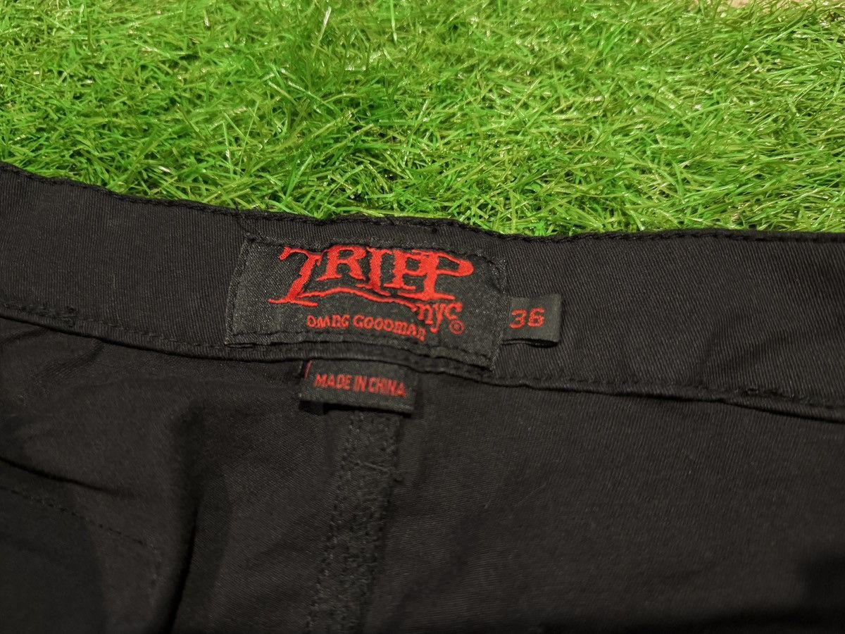Tripp NYC Tripp NYC Vintage Y2K Chain Strap Zip Industrial Pants Goth Size US 36 / EU 52 - 4 Thumbnail