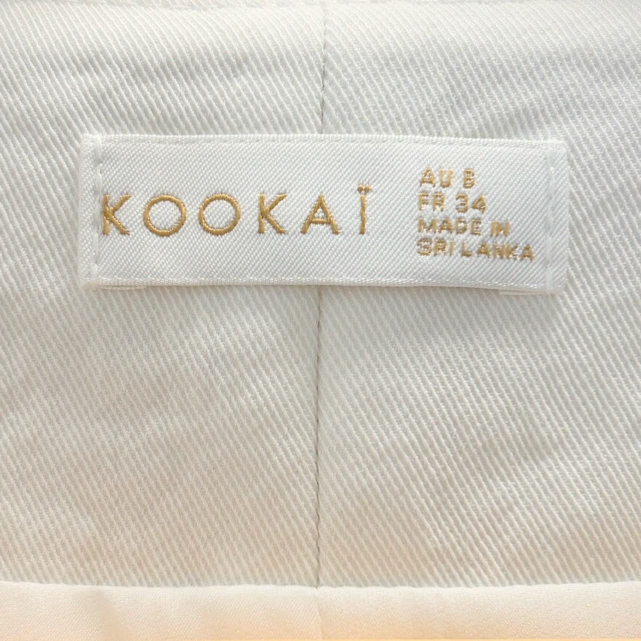 Other *SOLD OUT IN STORE & ONLINE* KOOKAI white Ariel Vee Top Vest Size XS / US 0-2 / IT 36-38 - 4 Thumbnail
