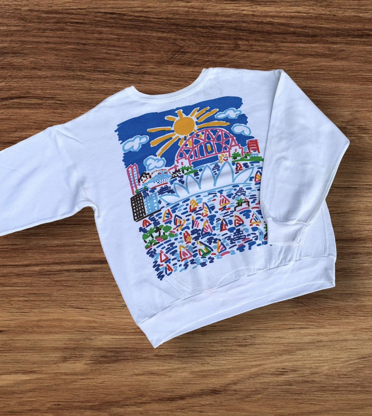 Designer Vintage 80s Ken Done 1986 Australia Designer Crewneck Size S / US 4 / IT 40 - 3 Thumbnail
