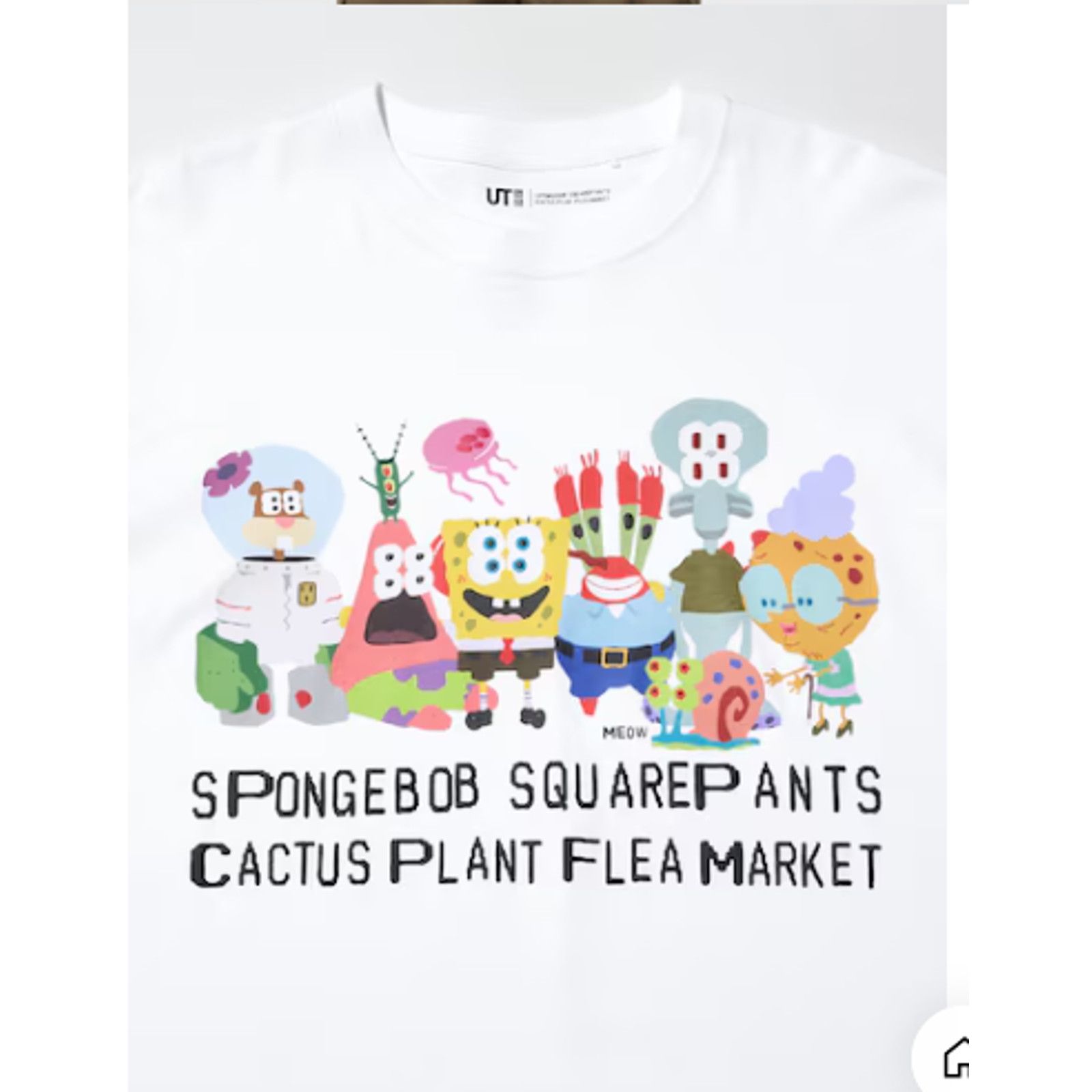 Uniqlo SpongeBob SquarePants Cactus Plant Flea Market Tee (Sm) Size US S / EU 44-46 / 1 - 1 Preview