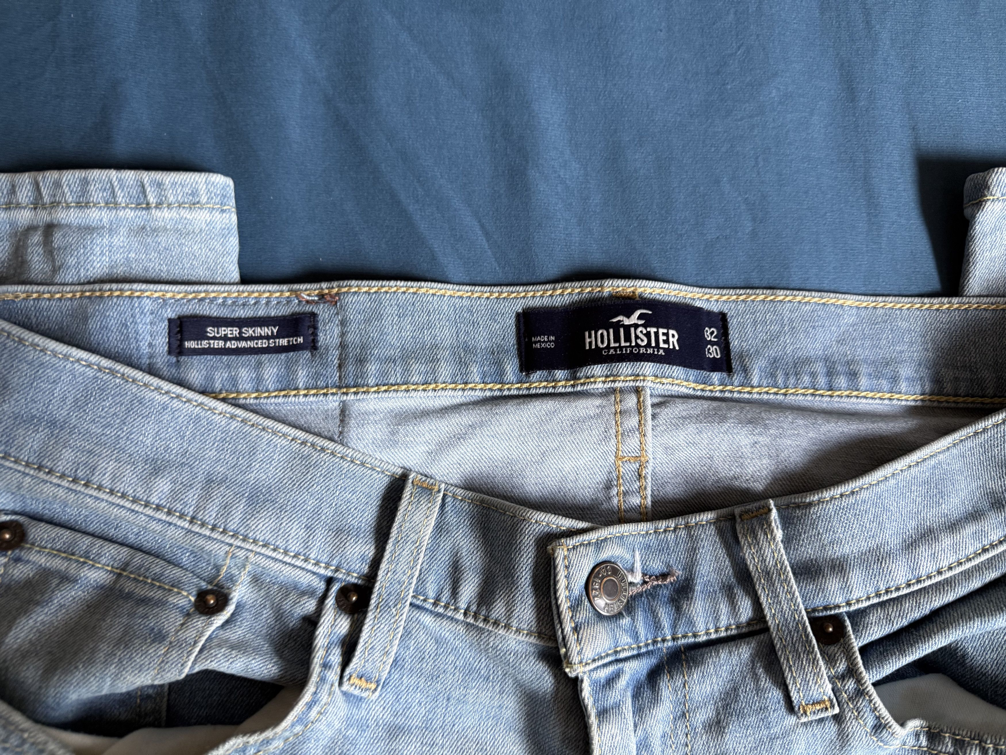 Hollister Hollister Super Skinny Jeans Advanced Stretch 32x30 $59.50 Size US 32 / EU 48 - 5 Thumbnail