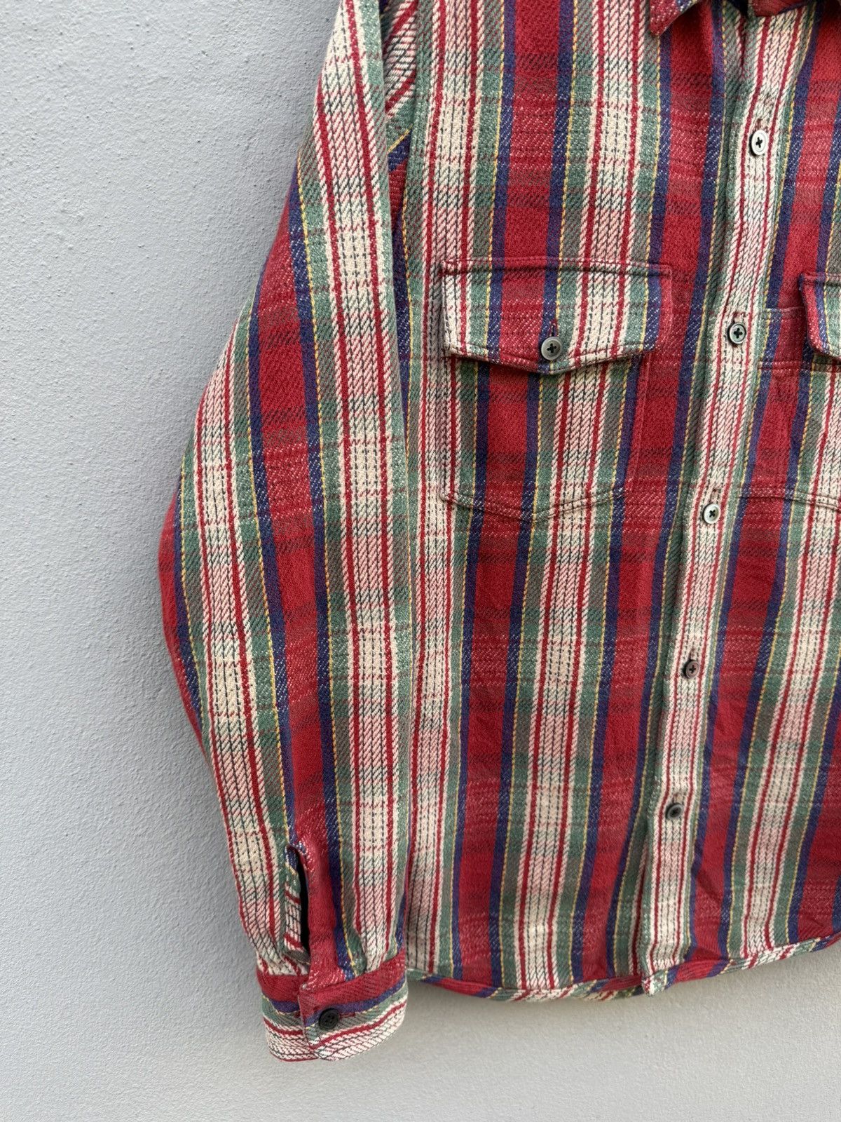 Nigel Cabourn RARE🔥Vintage Nigel Cabourn Reversible Flannel Checked Plaid Size US S / EU 44-46 / 1 - 15 Thumbnail
