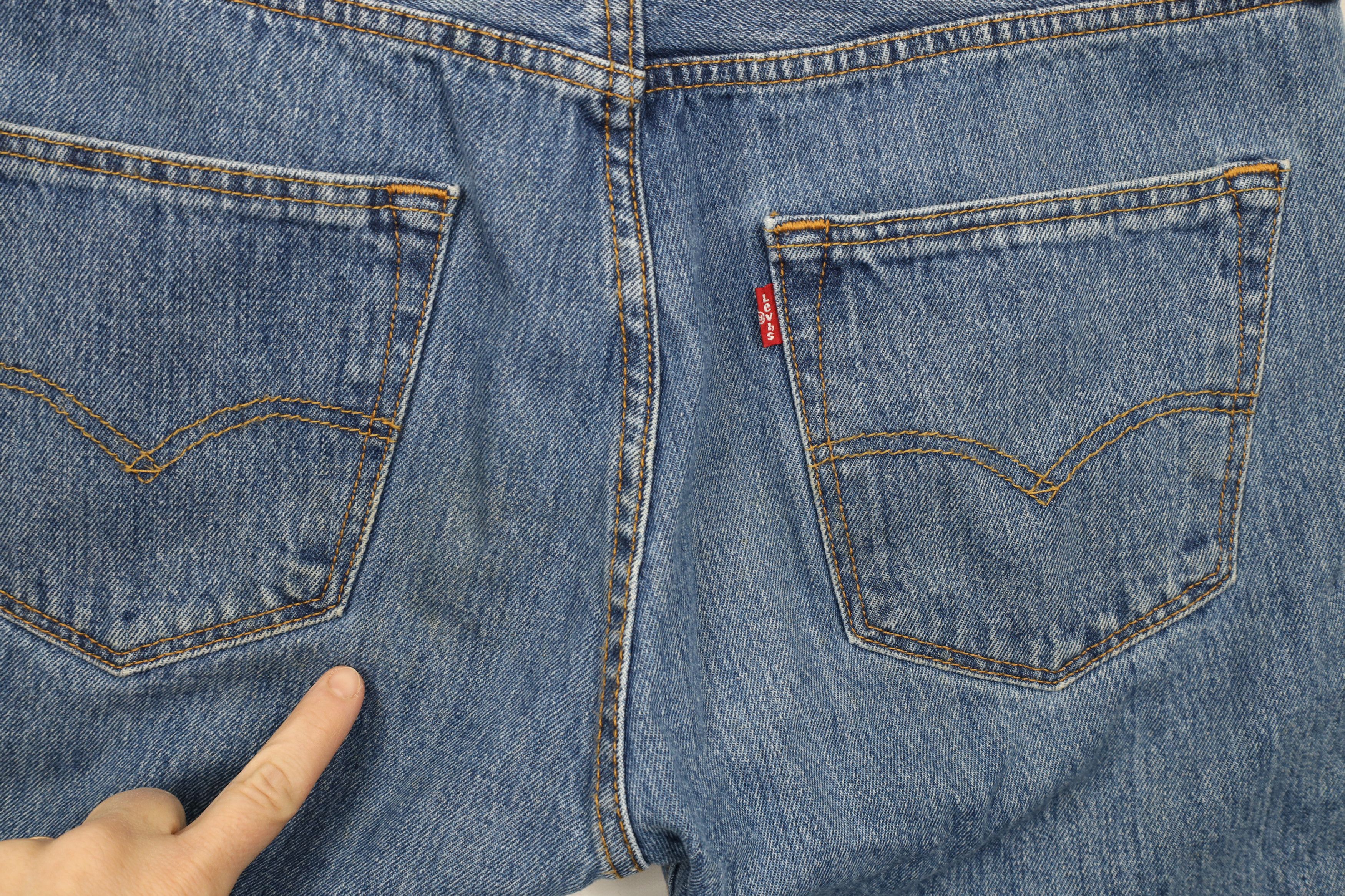 Levi's × Vintage Vintage Y2K Levis 501xx Button Fly Original Fit Denim Jeans Size US 32 / EU 48 - 15 Thumbnail