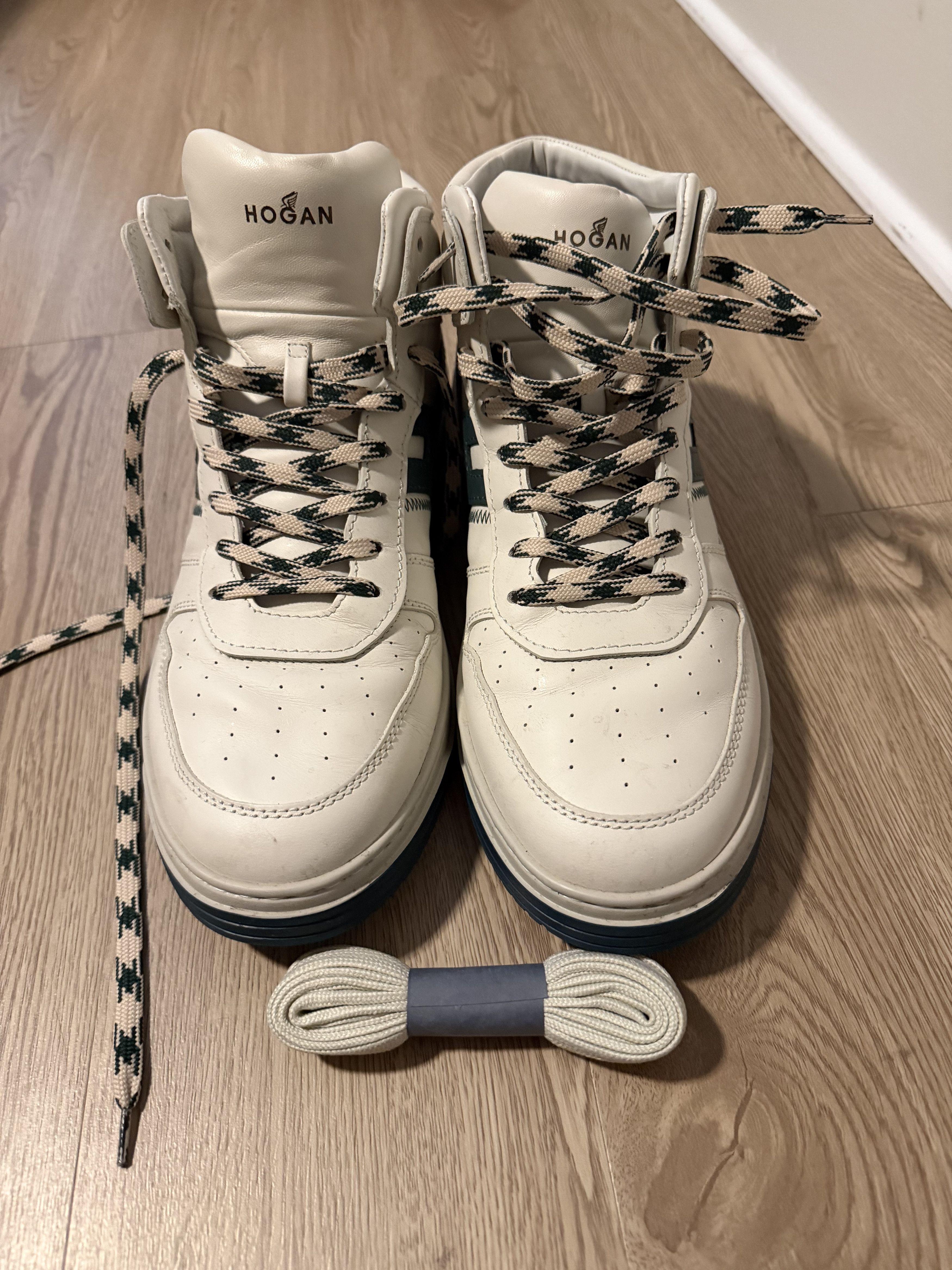 Hogan Hogan High Top Leather Sneakers Size US 11 / EU 44 - 5 Thumbnail