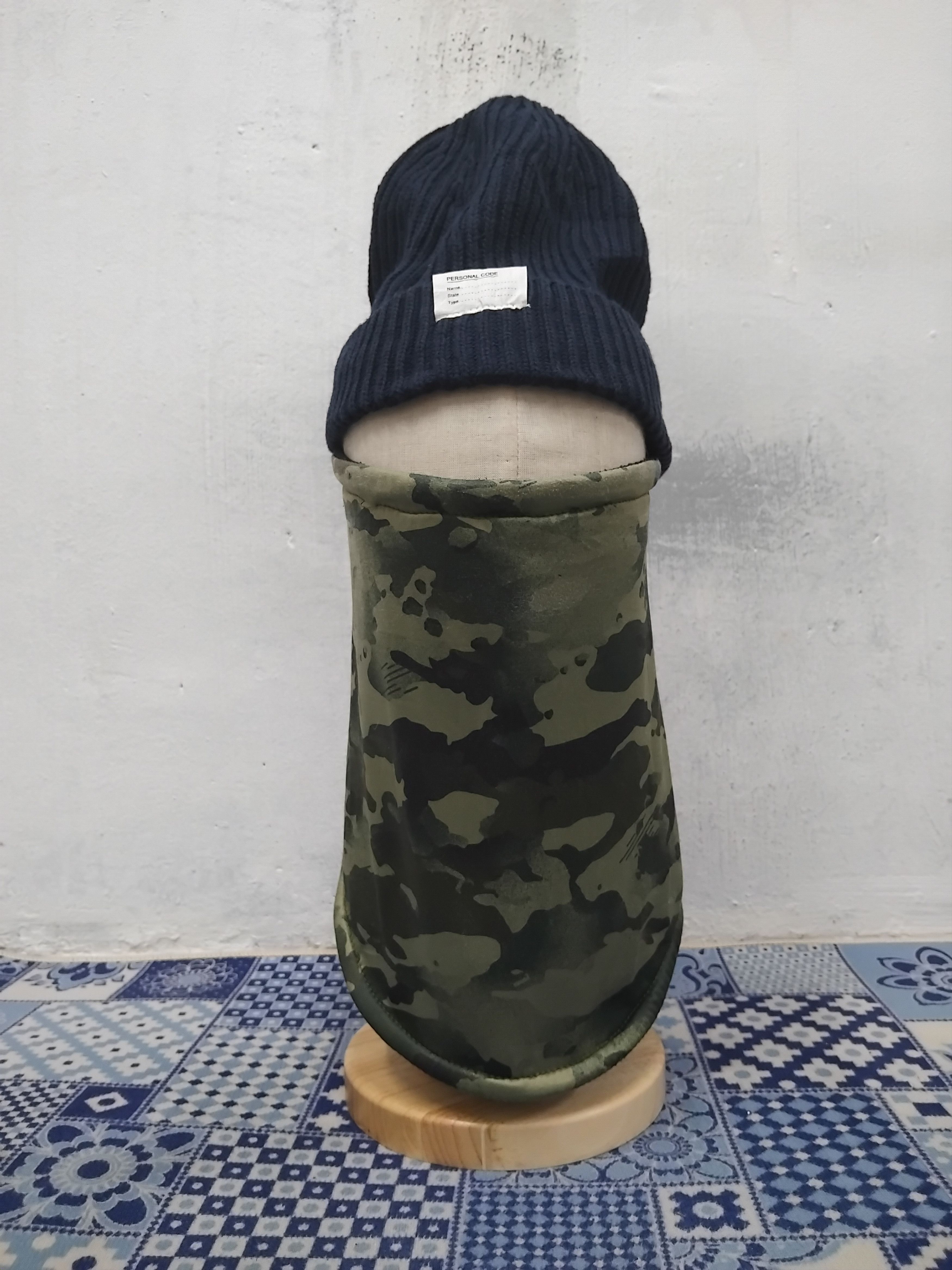 Japanese Brand Nike camouflage colour head mask Size ONE SIZE - 1 Thumbnail