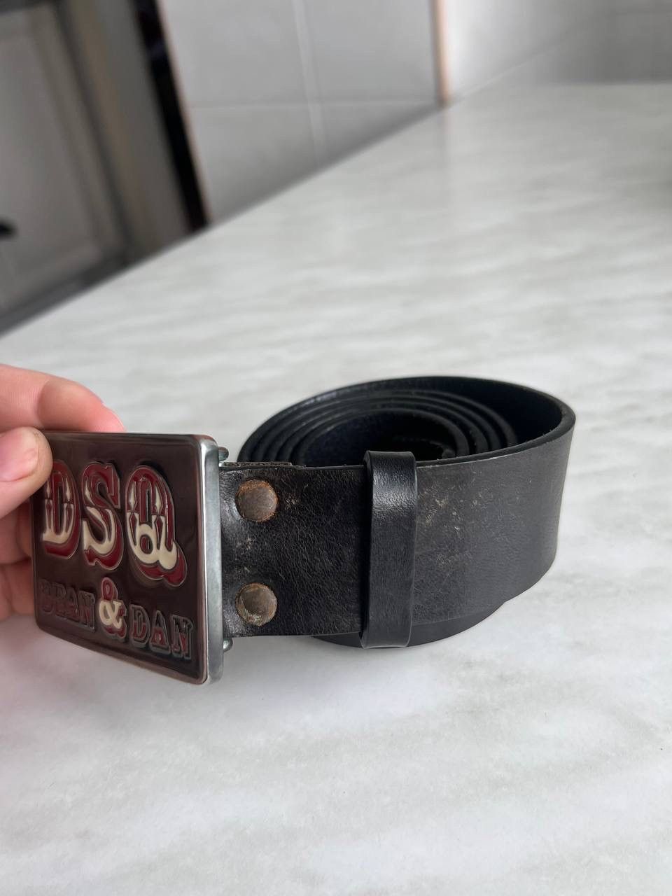 Dsquared2 Dsquared2 belt avantgarde buckle logo gothic Spell out rare Size ONE SIZE - 3 Thumbnail