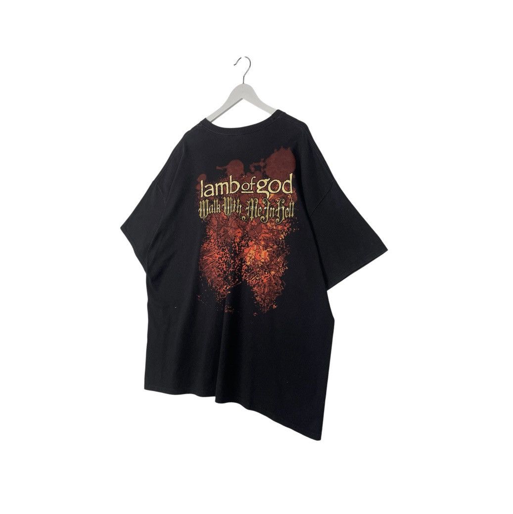 Designer × Vintage vintage T-shirt Hanes heavyweight lamb of god - Size US XL / EU 56 / 4 - 3 Thumbnail