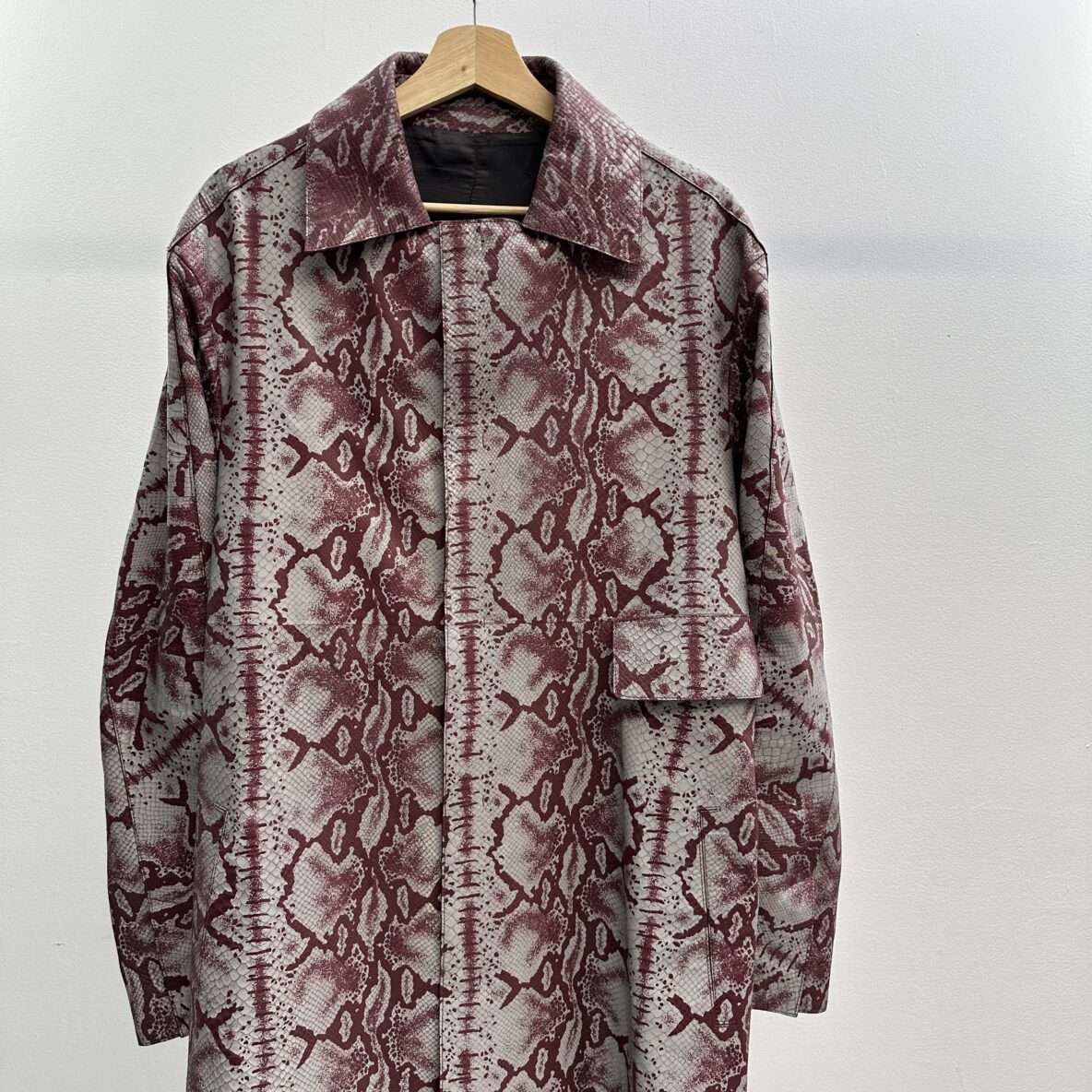 Dior Dior Snake 3M Leather Trench Coat Size US L / EU 52-54 / 3 - 2 Thumbnail