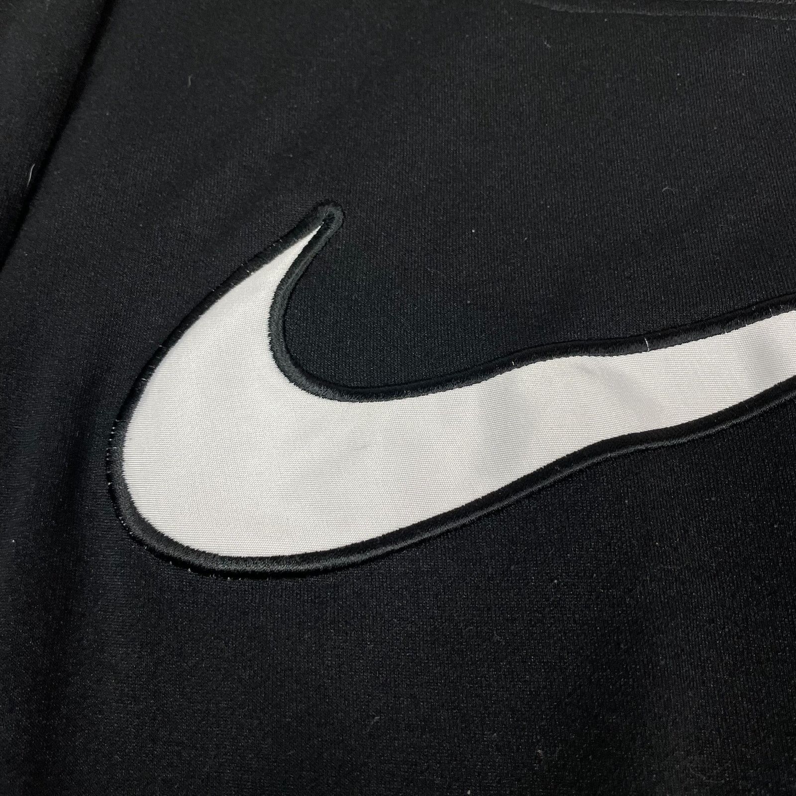 Nike × Vintage Nike Men Black Polyester Long Sleeve Half Zip Sweatshirt 2XL Size US XXL / EU 58 / 5 - 5 Thumbnail