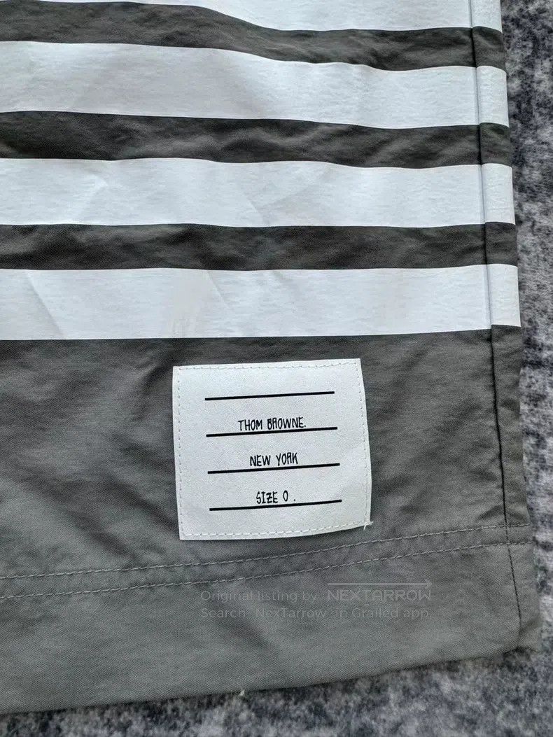 Thom Browne Thom Browne size 0 Beach Shorts Grey Size US 28 / EU 44 - 4 Thumbnail