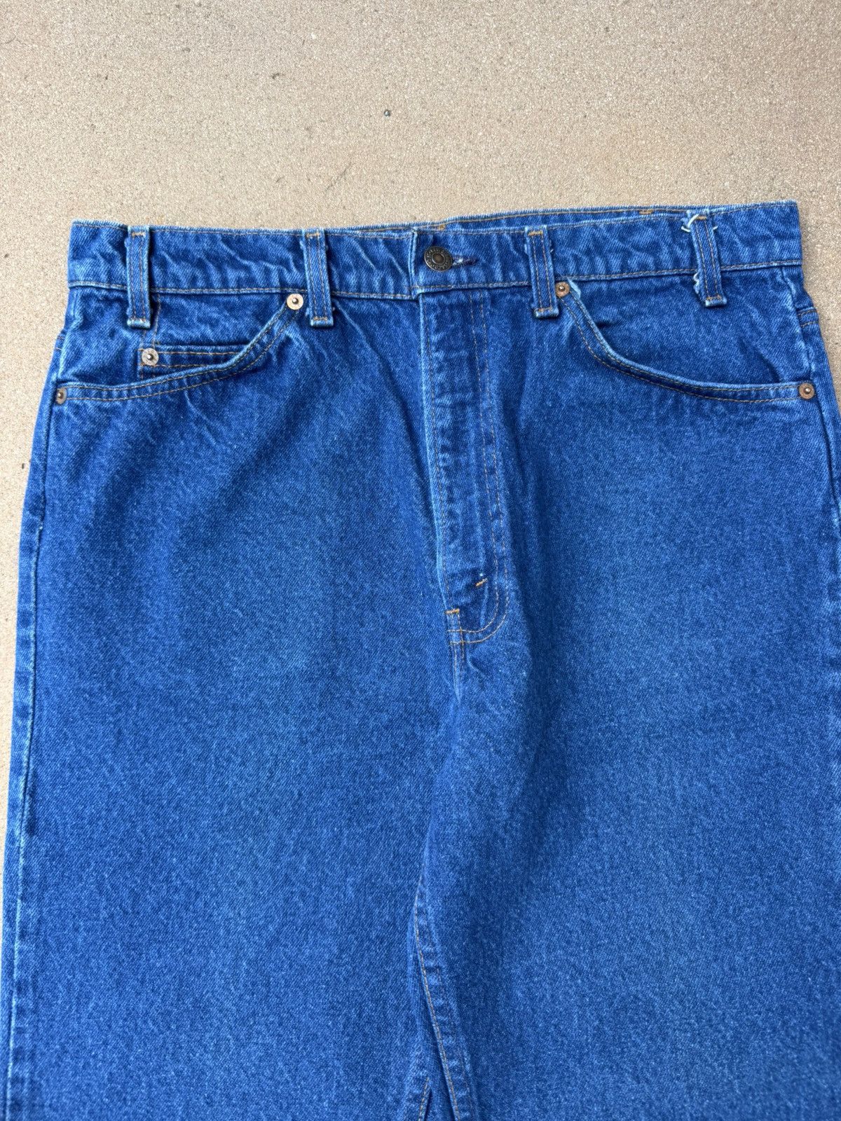 Levi's Vintage 90’s Levi’s 517 Orange Tab Bootcut Flare Jeans 34x32 Size US 34 / EU 50 - 4 Thumbnail