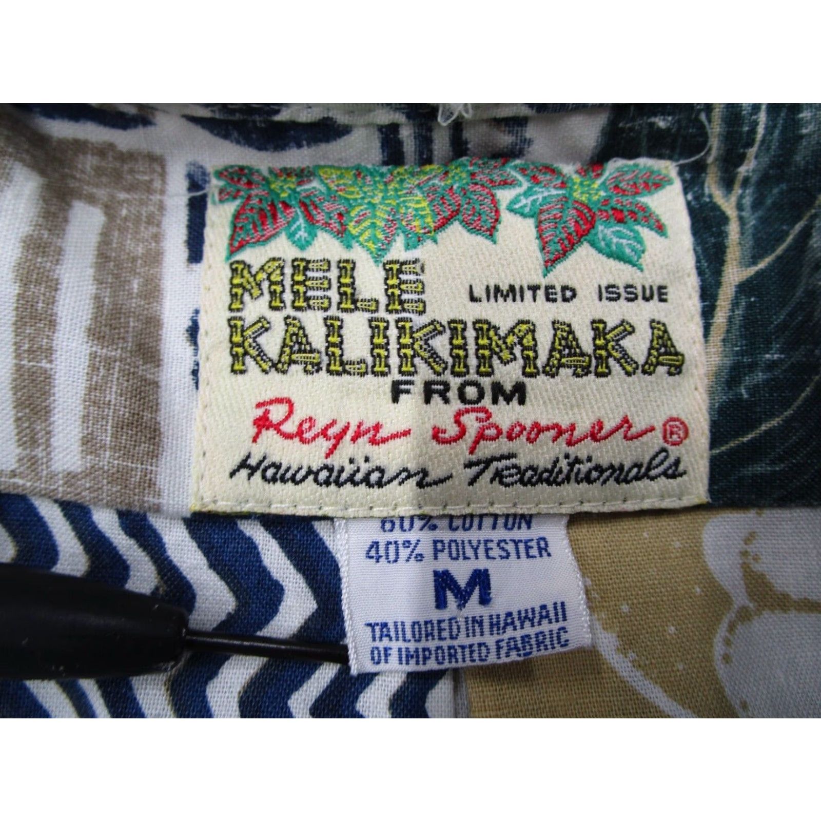 Reyn Spooner VINTAGE Reyn Spooner Hawaiian Shirt Mens Medium Blue Popover Mele Kalikimaka Christmas Retro Floral Size US M / EU 48-50 / 2 - 3 Thumbnail