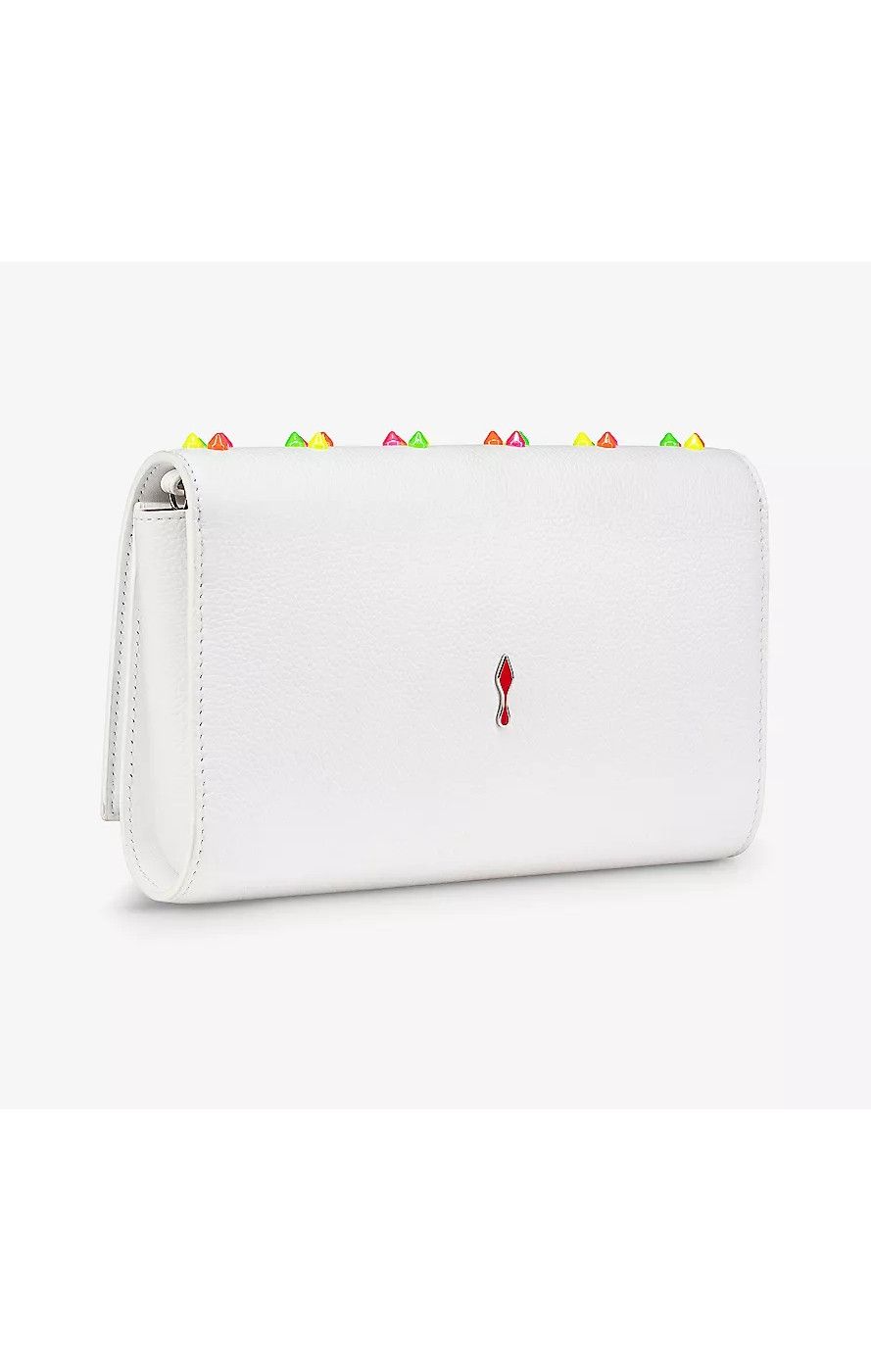 Christian Louboutin CHRISTIAN LOUBOUTIN Paloma white kaleidoscopic studs bag Size ONE SIZE - 5 Thumbnail