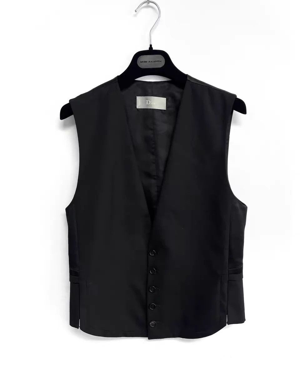 Dior Dior Homme 08AW Court Fish Tail Vest 44 EU Size US S / EU 44-46 / 1 - 1 Thumbnail