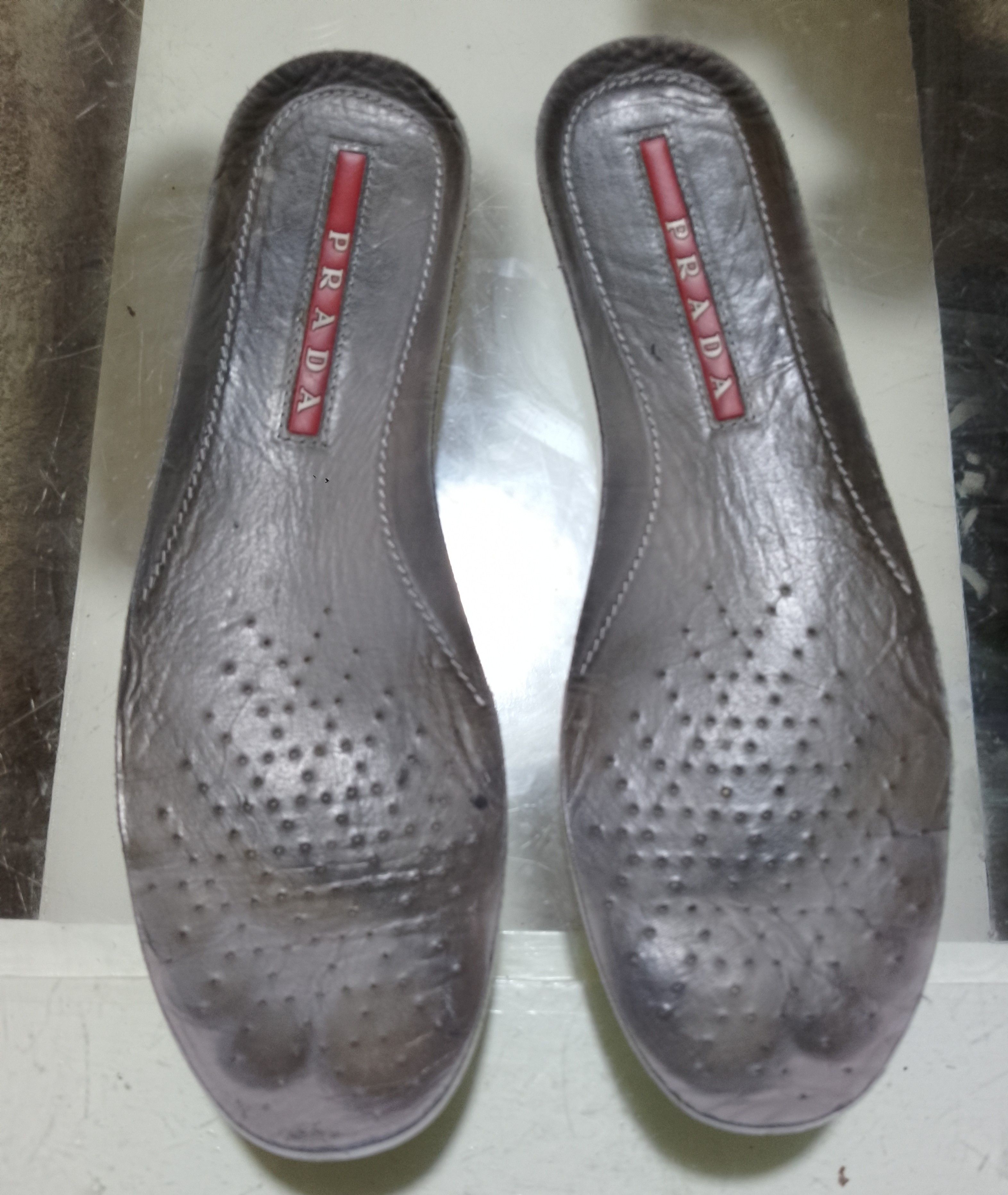 Prada Prada athletic metallic silver Size US 8.5 / IT 38.5 - 12 Thumbnail