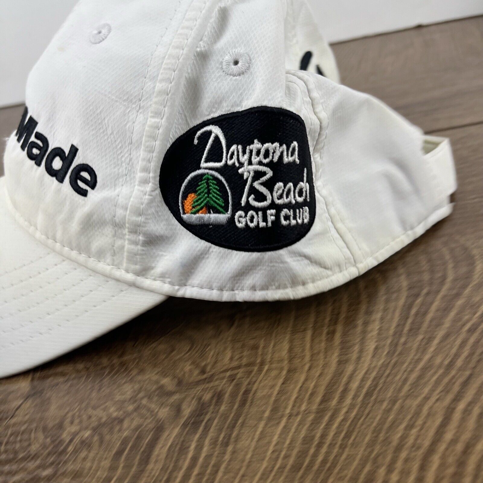 Other TaylorMade Golf Hat Daytona Beach White Adjustable Hat 2014 Size ONE SIZE - 8 Thumbnail