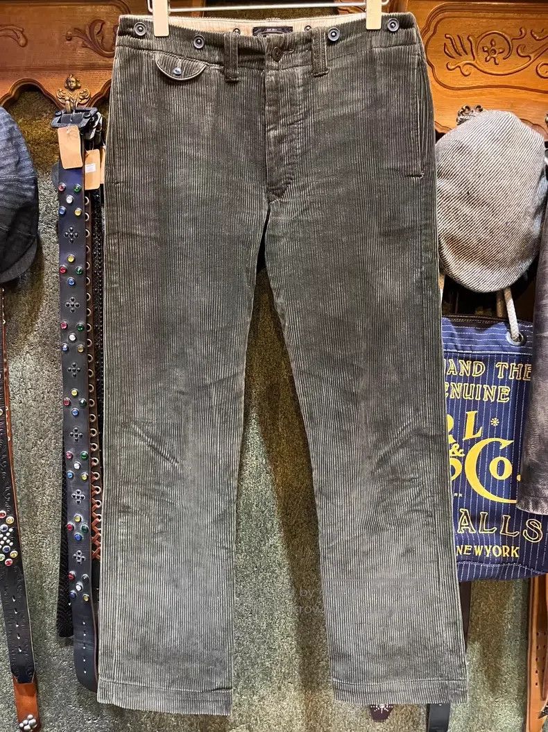 RRL Ralph Lauren RRL Ralph Lauren Vintage heavyweight corduroy casual pants Size US 32 / EU 48 - 1 Thumbnail