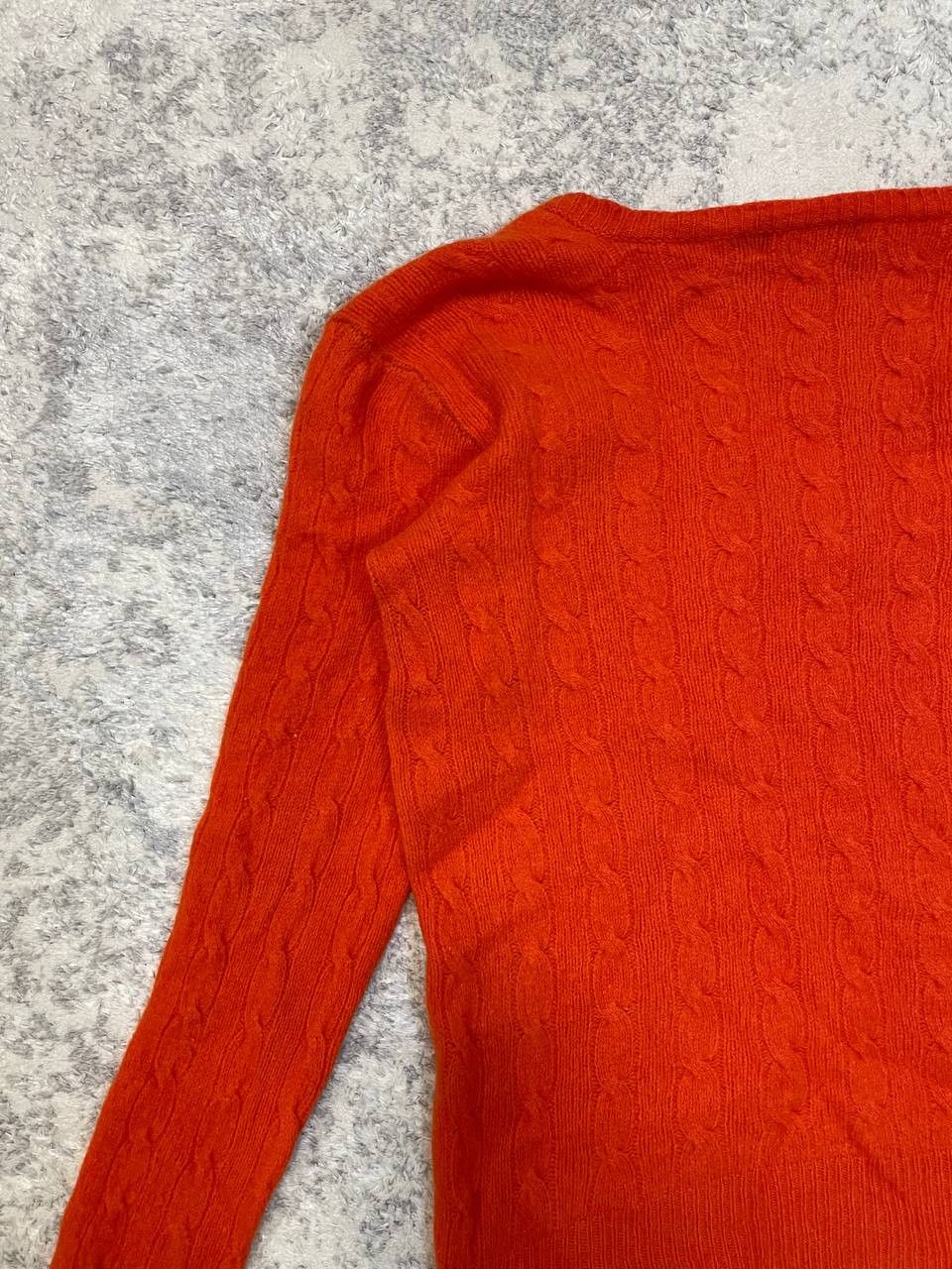 Polo Ralph Lauren Women's Polo Ralph Lauren V-neck Sweater, Merino, Cashmere Size L / US 10 / IT 46 - 8 Thumbnail