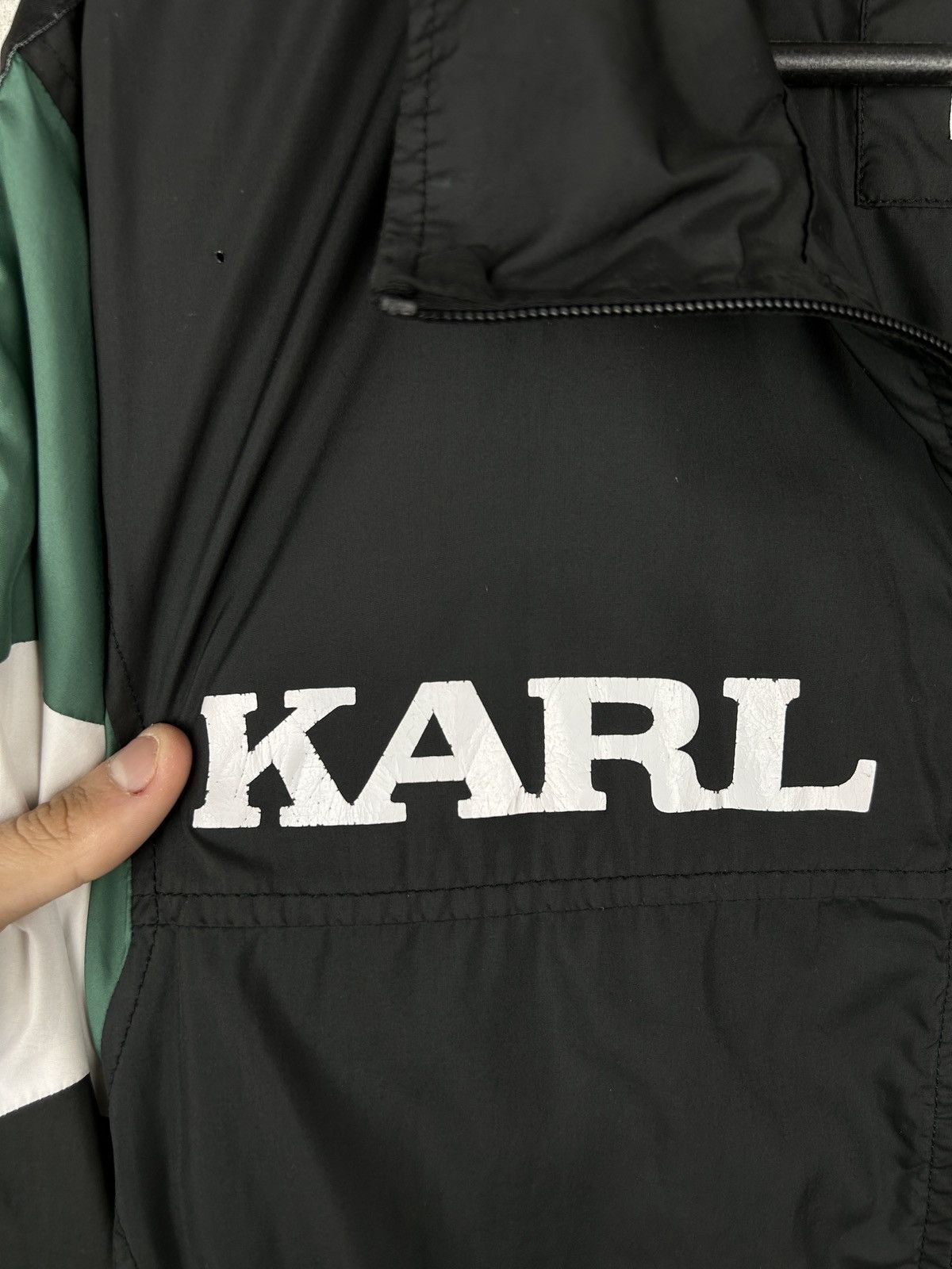 Karl Kani × Vintage Mens Vintage Karl Kani track jacket Olympic y2k rare Size US S / EU 44-46 / 1 - 8 Thumbnail