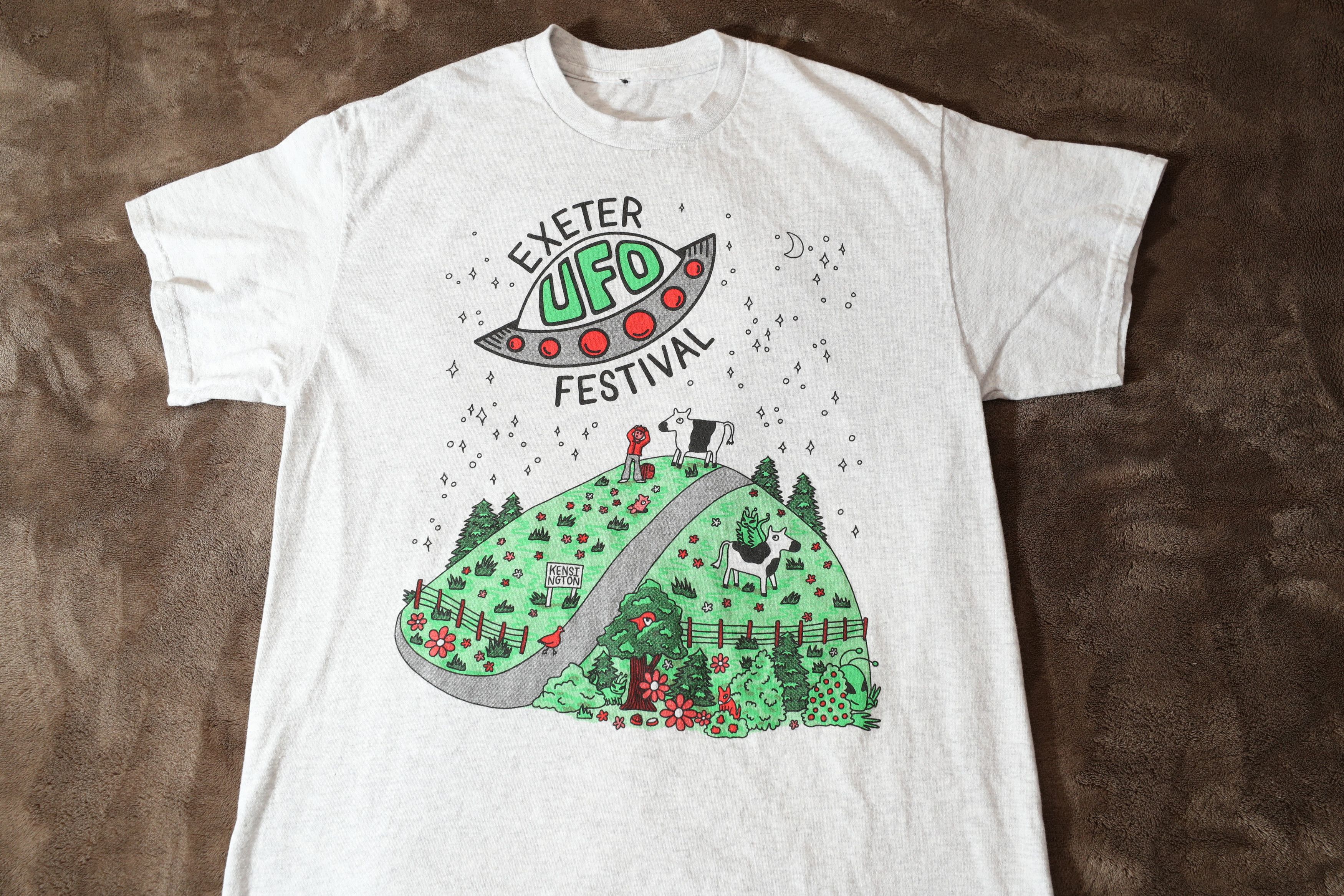 Vintage Exeter UFO Festival Tee (M) Size US M / EU 48-50 / 2 - 3 Thumbnail