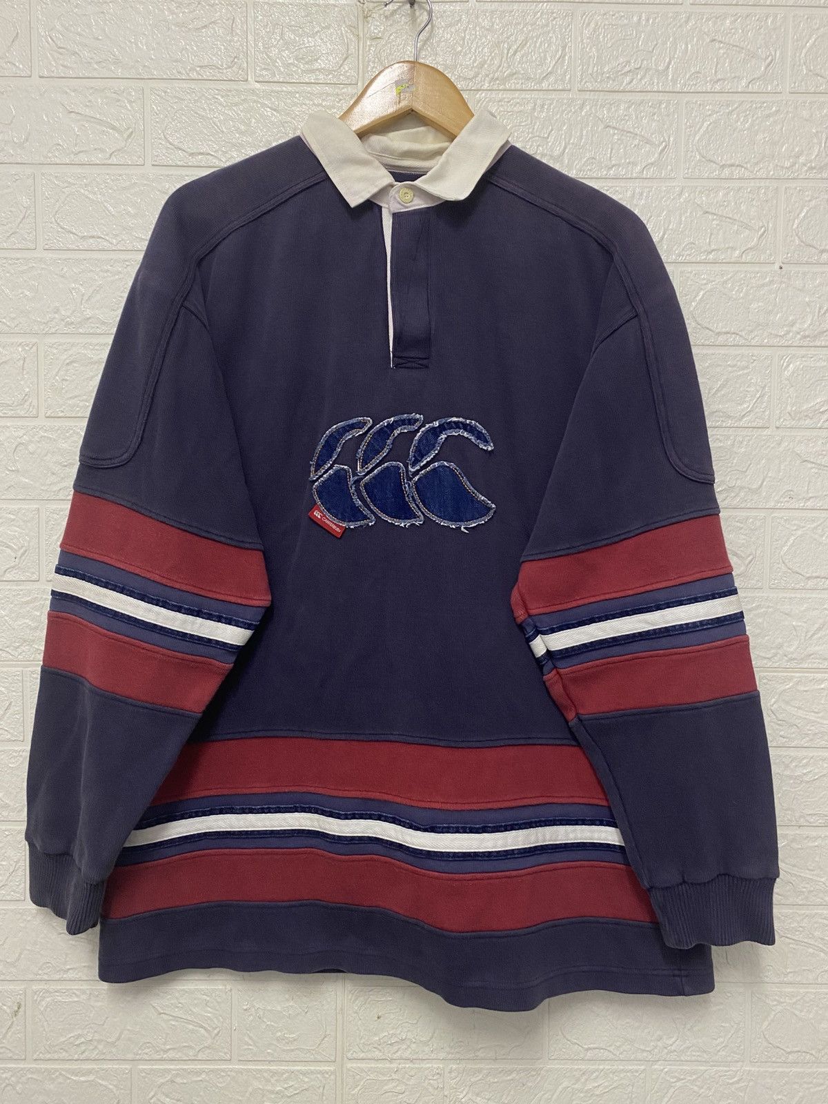 Canterbury of New Zealand vintage Canterbury of New Zealand rugby shirt Size US L / EU 52-54 / 3 - 1 Thumbnail