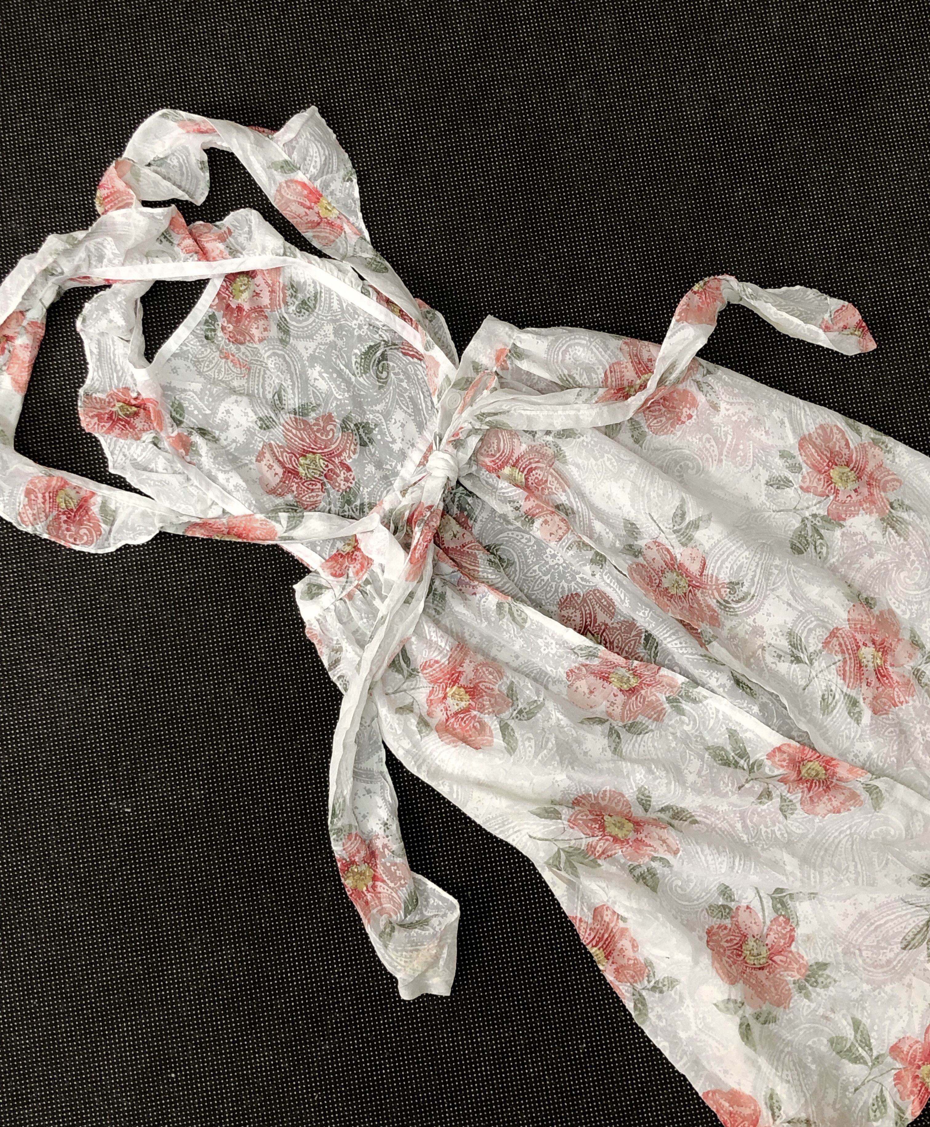 Vintage VINTAGE 90’S YSL APRON DRESS FREE SIZE Size M / US 6-8 / IT 42-44 - 5 Thumbnail
