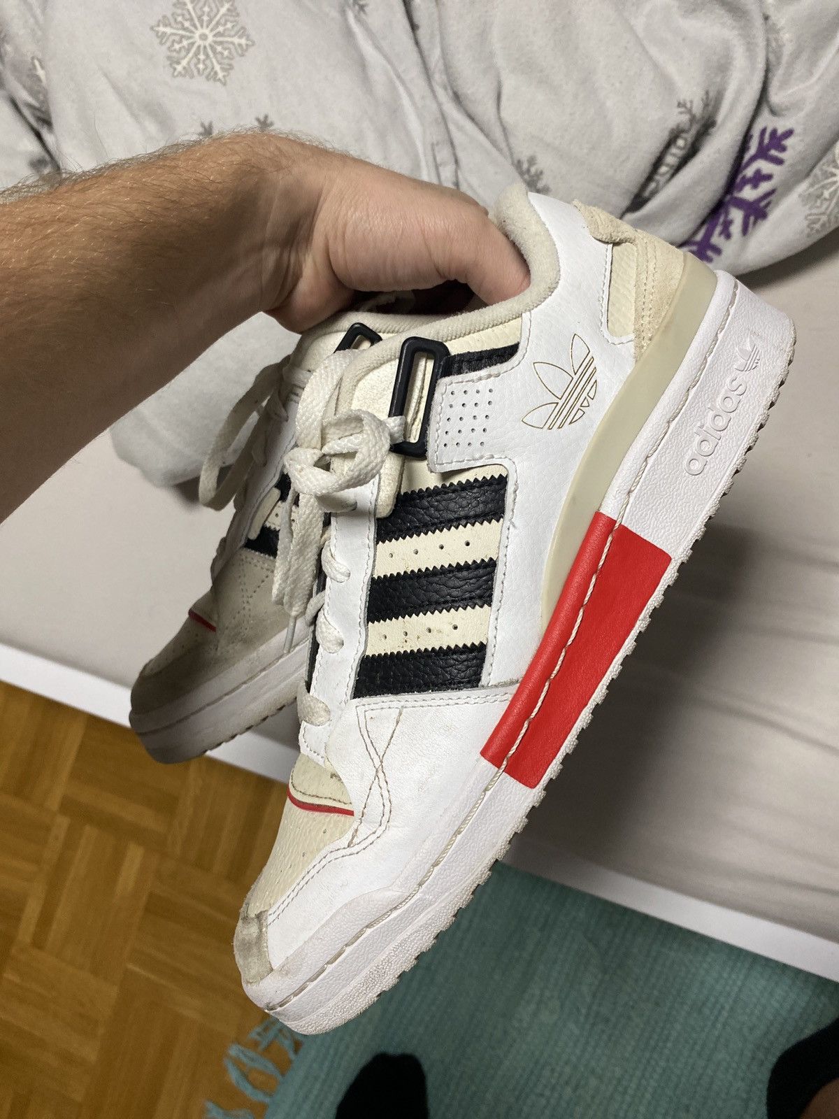 Adidas Adidas forum exibit low Size US 9.5 / EU 42-43 - 1 Thumbnail