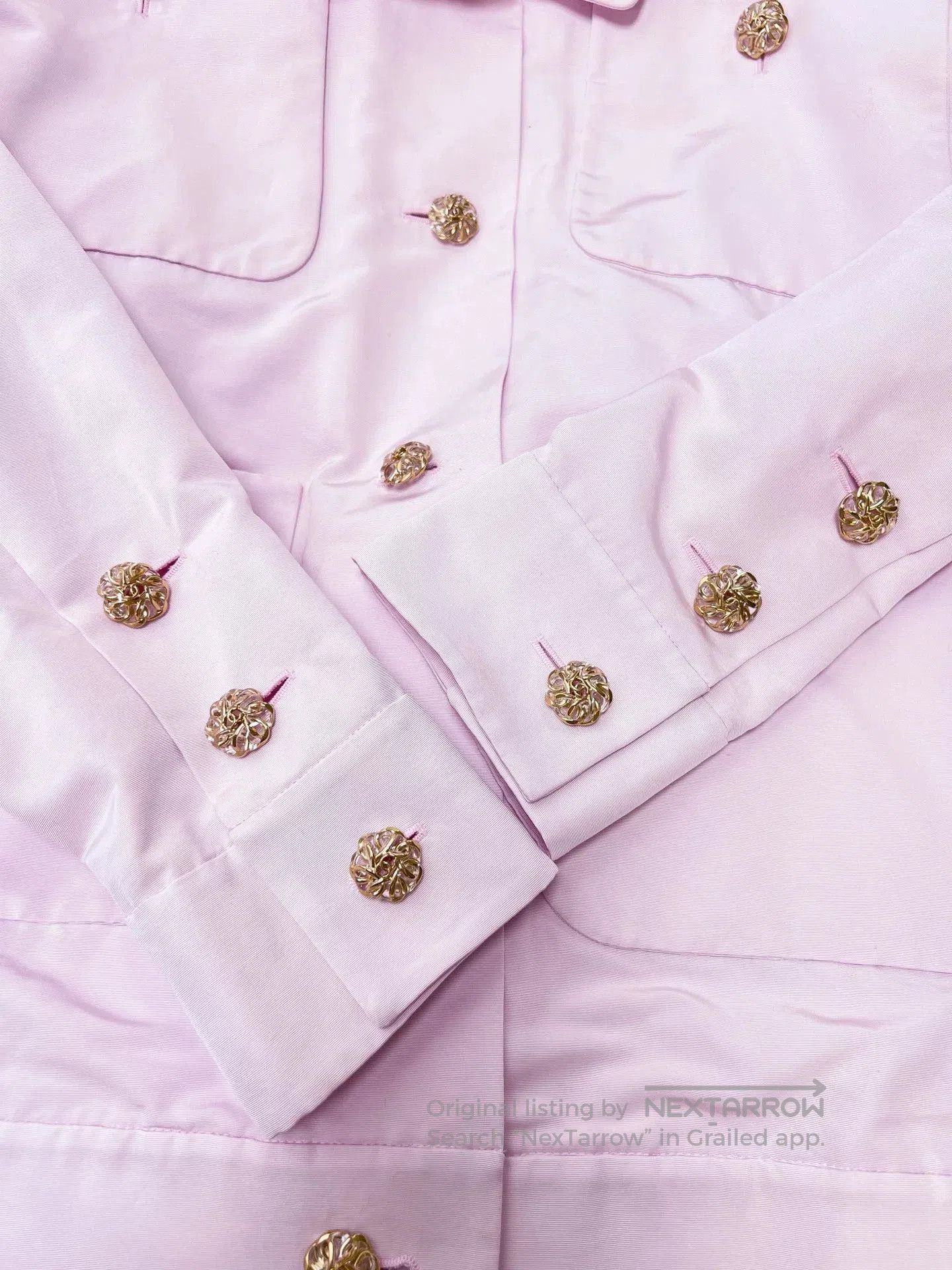Chanel Chanel 20A Pink Long Sleeve Jacket. Size US S / EU 44-46 / 1 - 5 Thumbnail