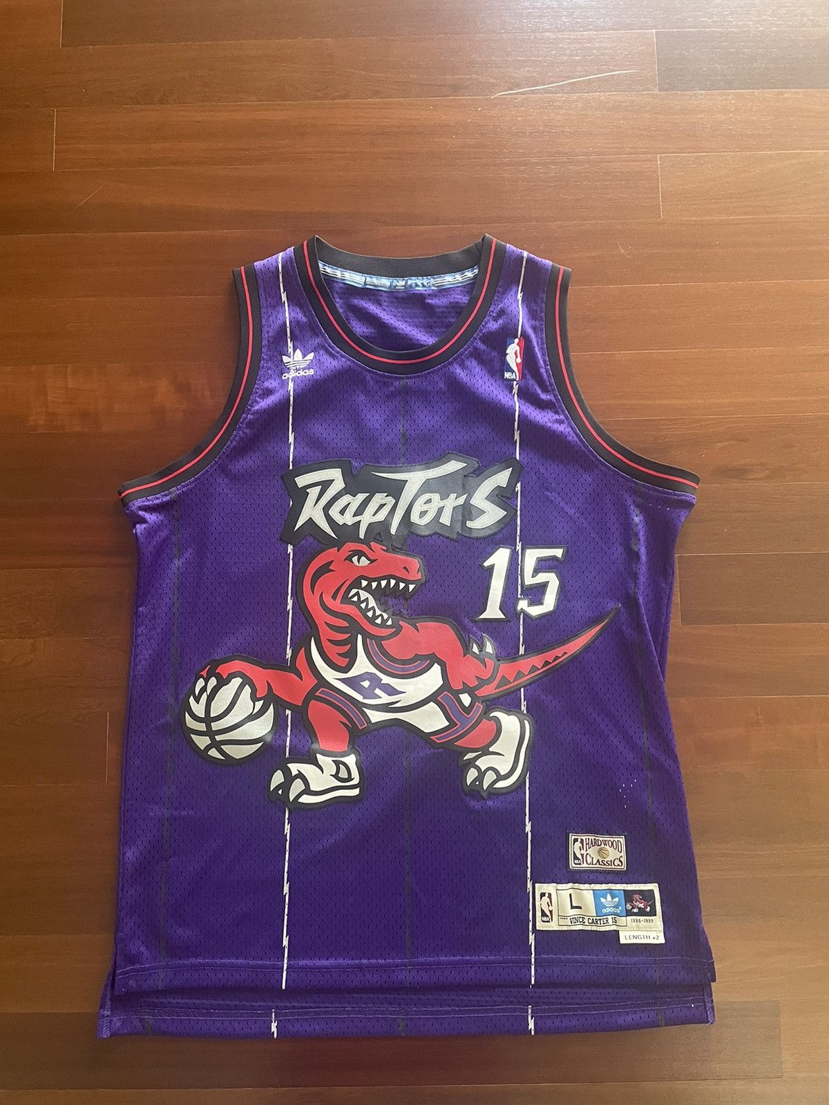 Adidas Adidas Vince Carter Raptors Home Jersey Grailed