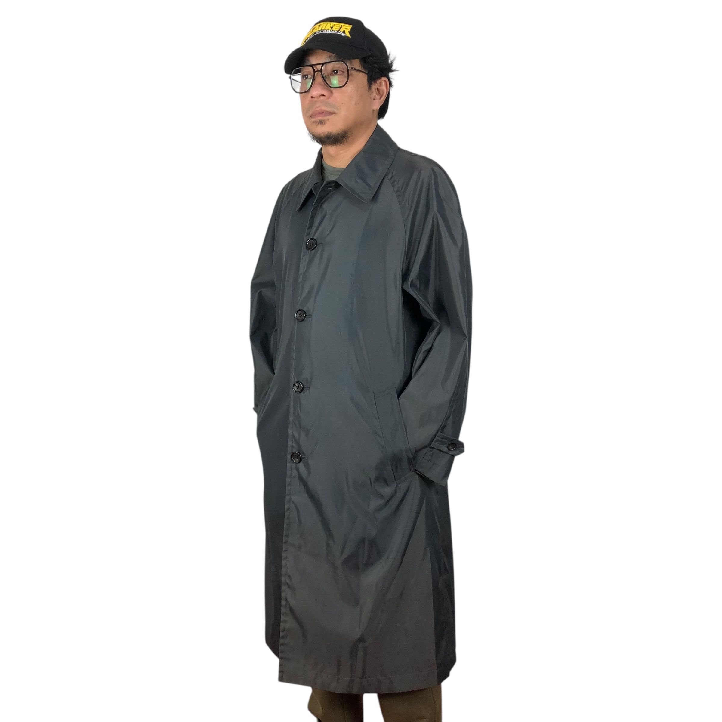 Comme des Garcons Homme Vintage Comme Des Garcons Homme S/S 1999 Nylon Car Coat Size US S / EU 44-46 / 1 - 3 Thumbnail
