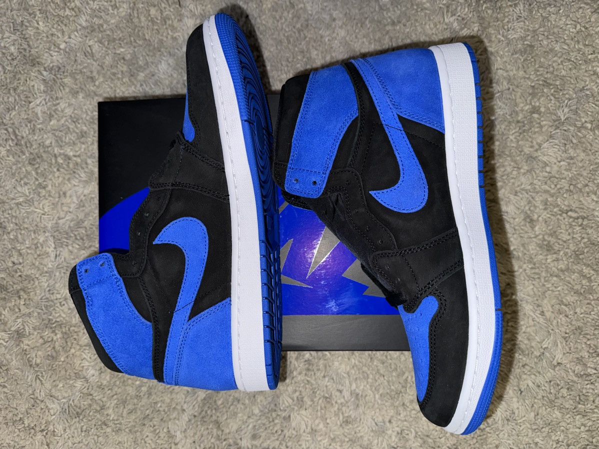 Jordan Brand Jordan 1 High Royal Reimagined Size US 10 / EU 43 - 3 Thumbnail