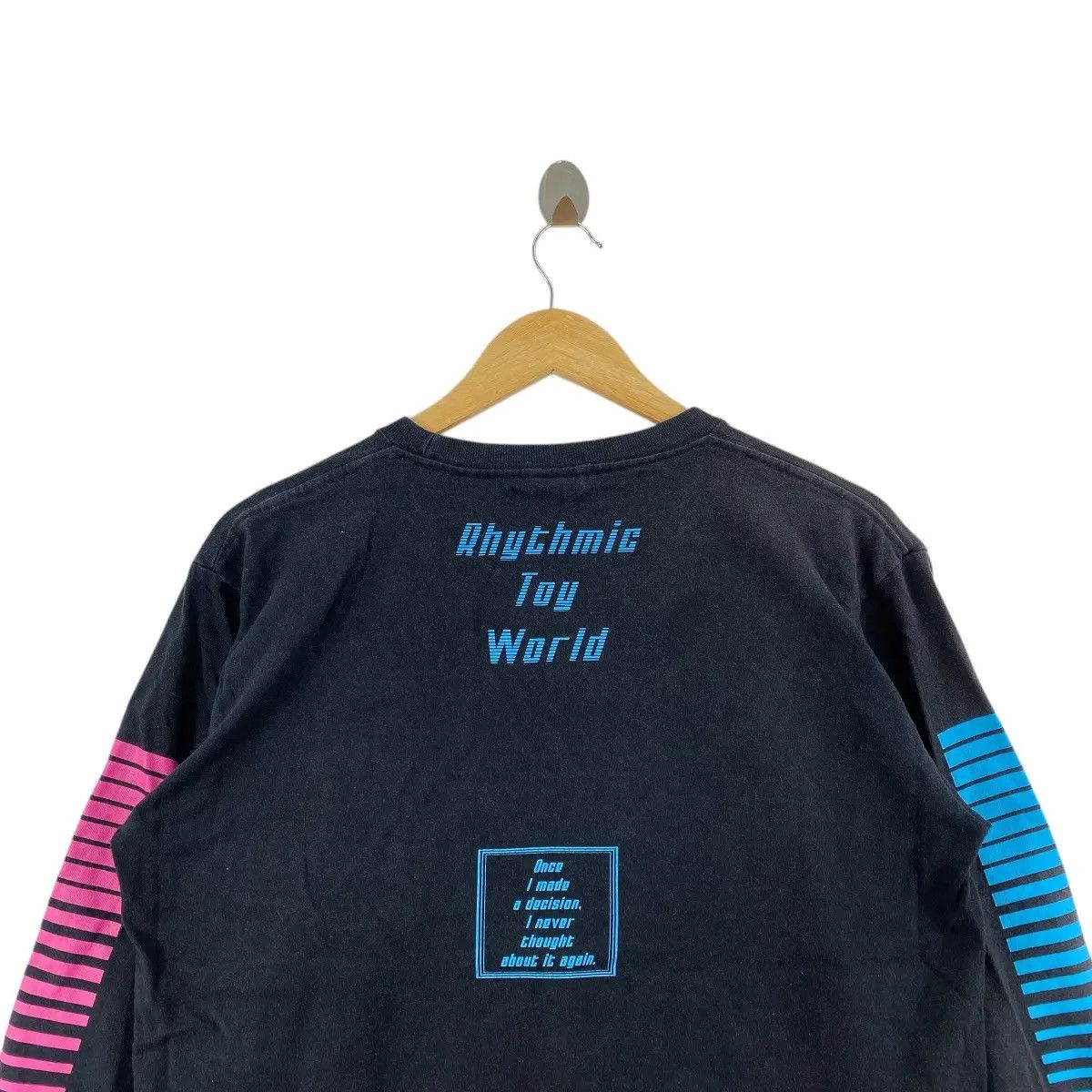 Vintage RHYTHMIC TOY WORLD Japan Rock Band Anniversary Tee Shirt Size US L / EU 52-54 / 3 - 4 Thumbnail