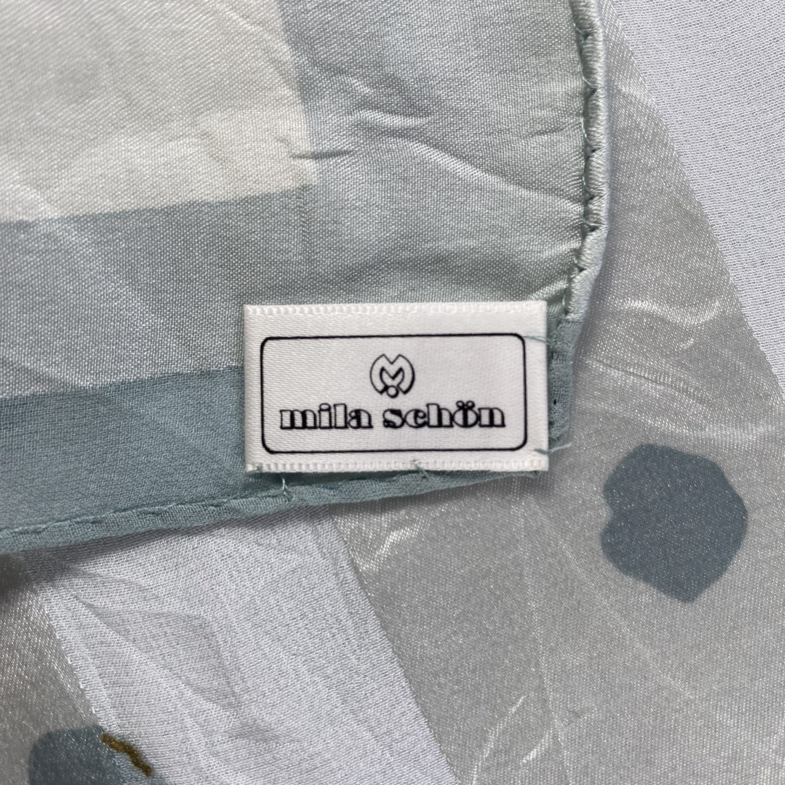 Japanese Brand × Mila Schon × Vintage Vintage Mila Schon Silk Scarf SS048 Size ONE SIZE - 7 Thumbnail