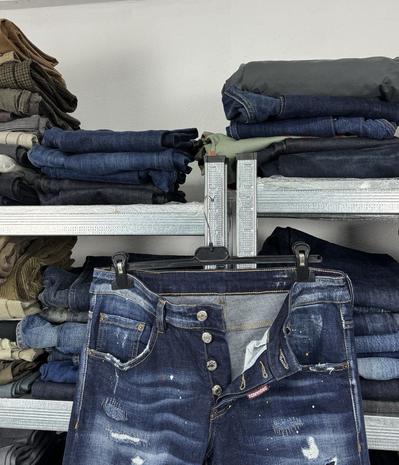 Dsquared2 Dsquared2 Skinny Dan Jean Distressed Jeans Size 46 Size US 30 / EU 46 - 12 Thumbnail