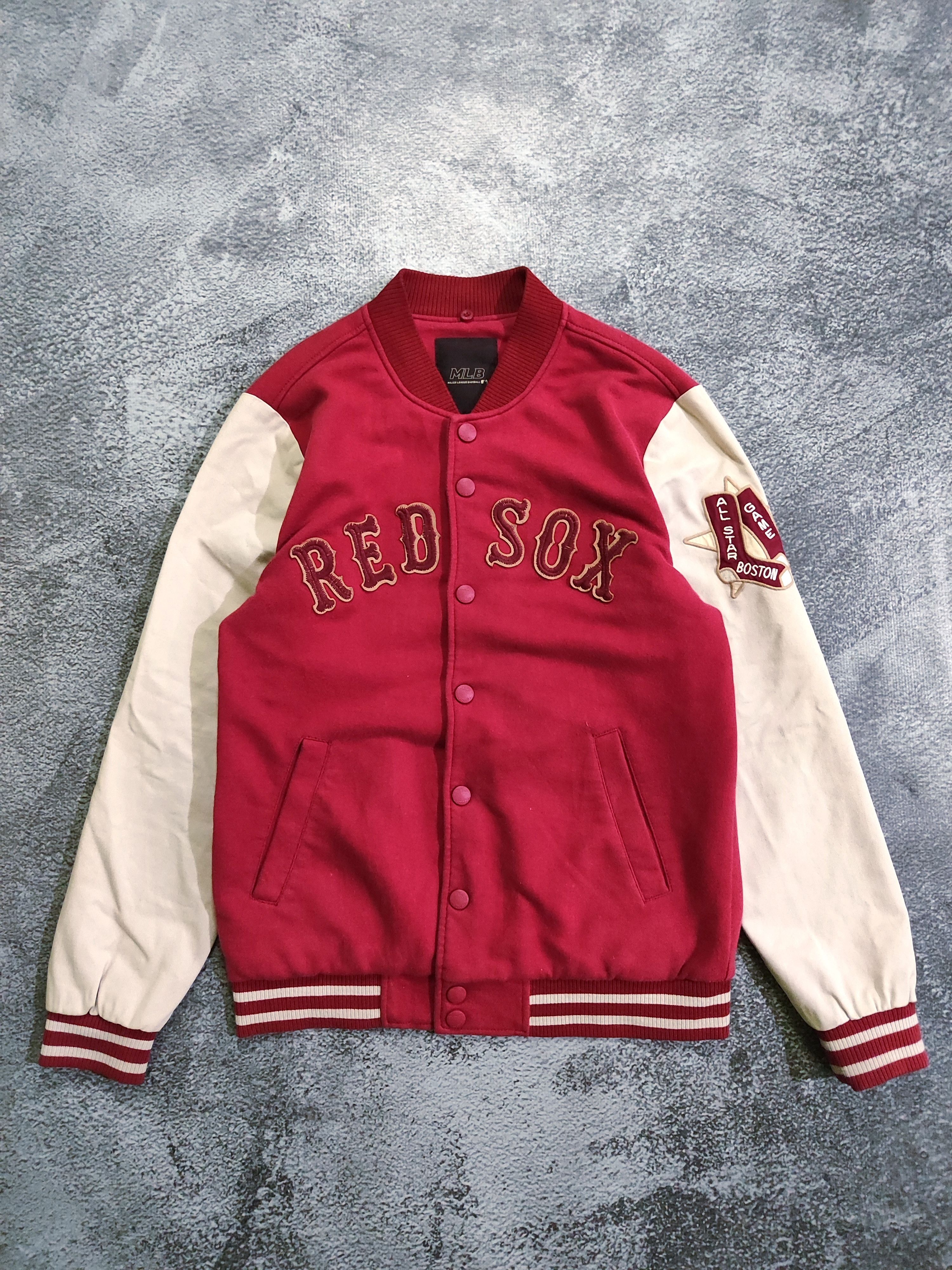 MLB Vintage MLB Red Sox Varsity Jacket Size US L / EU 52-54 / 3 - 1 Thumbnail