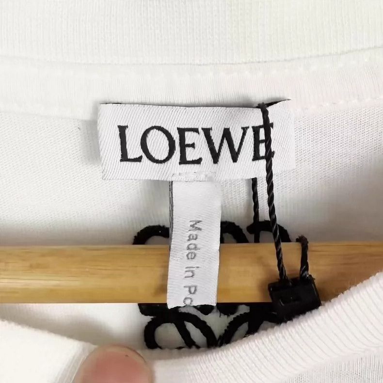 Loewe LOEWE White mask man logo short sleeve Size XS / US 0-2 / IT 36-38 - 3 Thumbnail