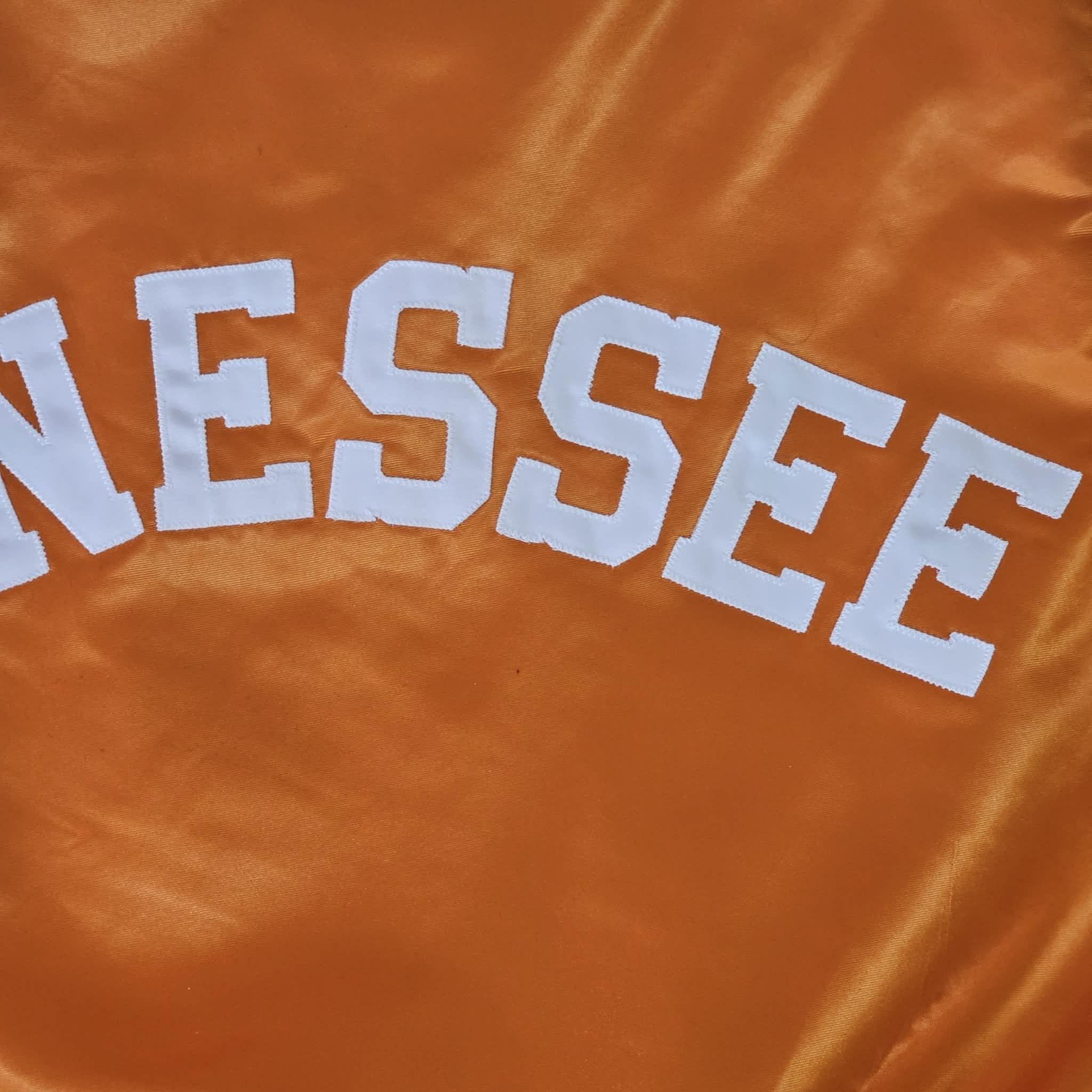 NCAA Tennessee Volunteers Vintage 90s Starter Style Bomber Jacket Size US XL / EU 56 / 4 - 9 Thumbnail