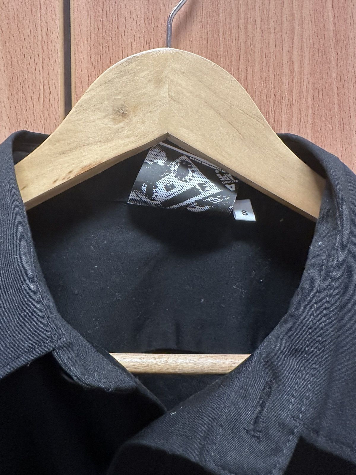 Bape Bape Shirt “Lukewarm Water” Patch Work Shirt Size US S / EU 44-46 / 1 - 5 Thumbnail