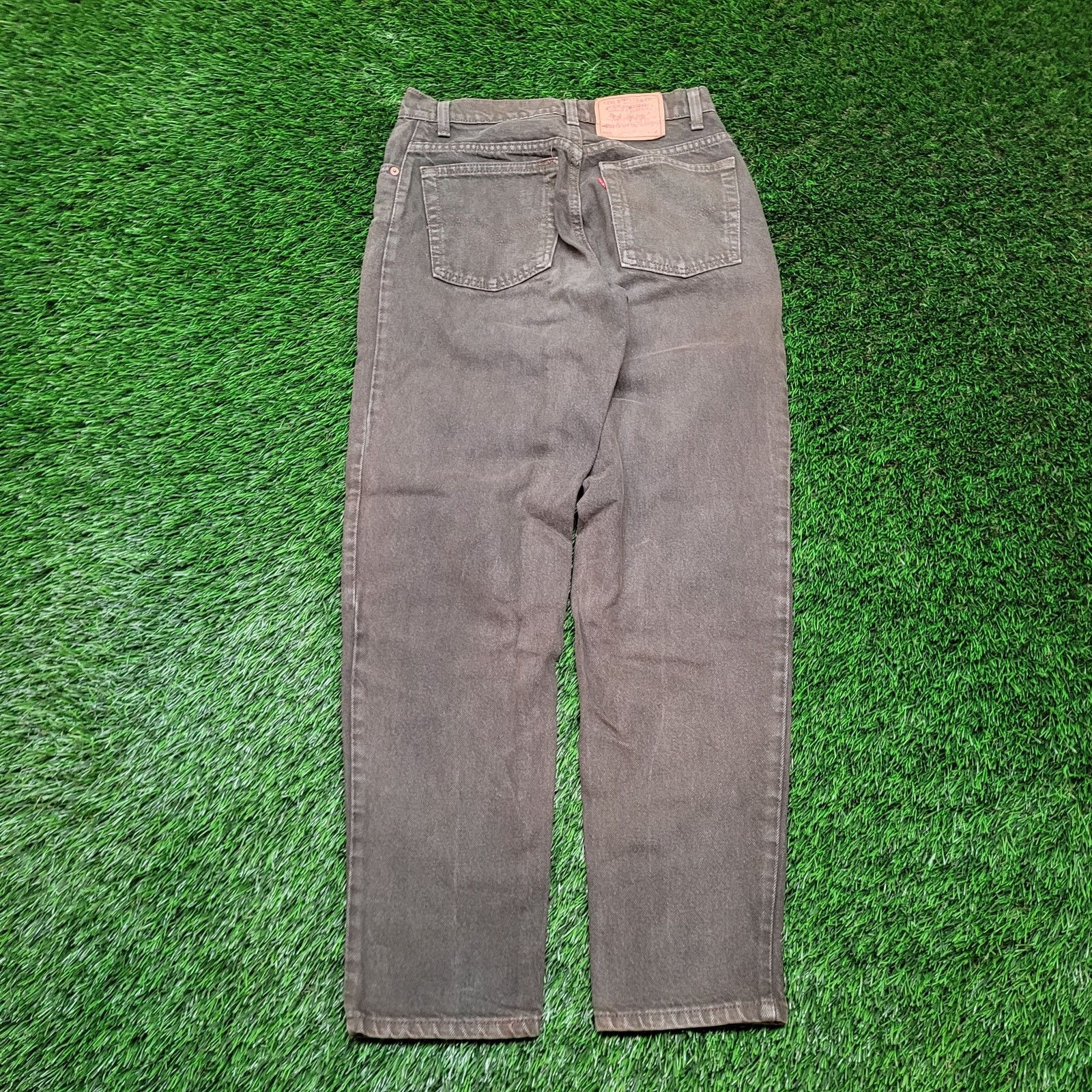Levi's VTG Levi's 550 Mom Jeans Womens 31 High Waisted Tapered USA Size 31" - 3 Thumbnail