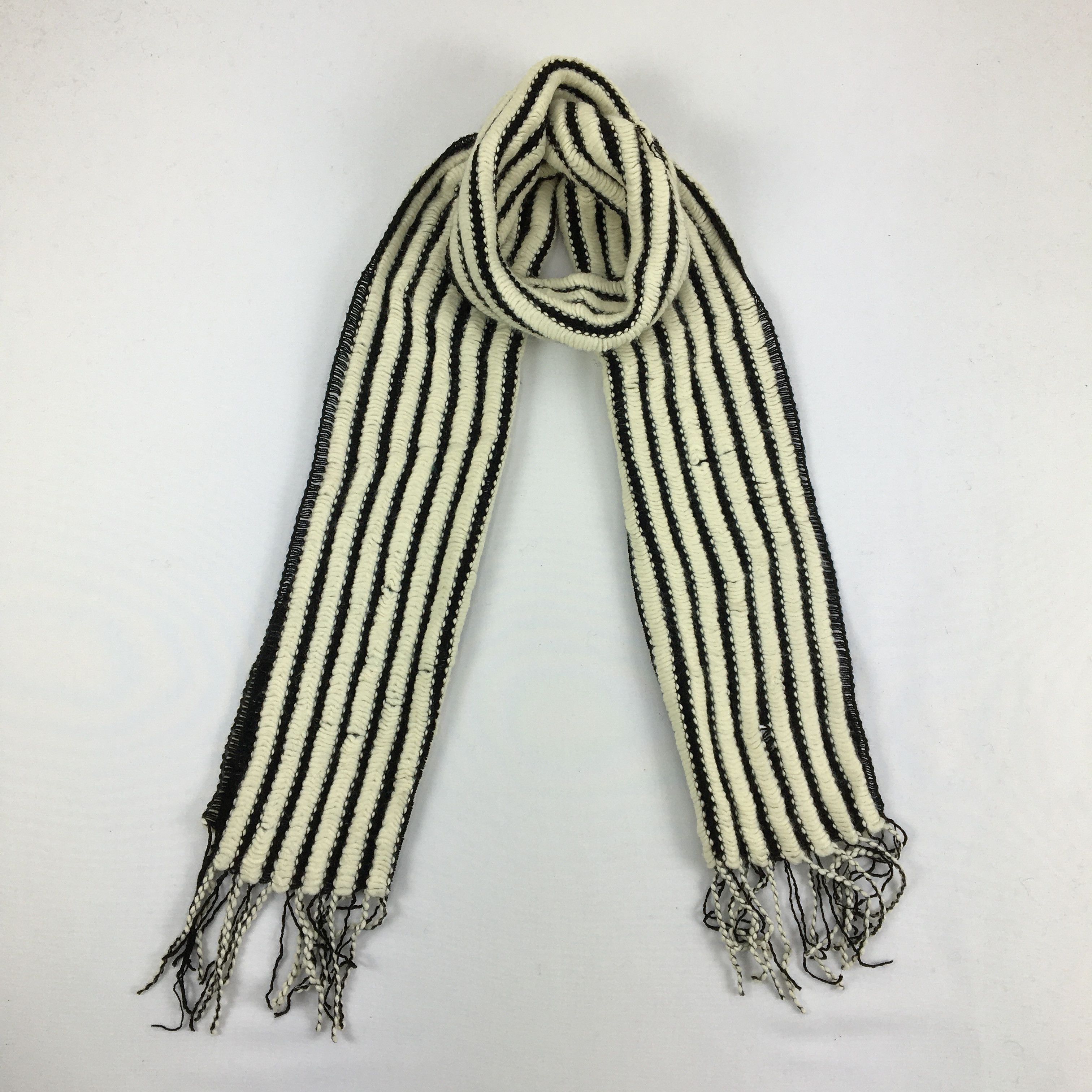 agnes b. Vintage Wool Scarf Winter Scarves 56789 Size ONE SIZE - 1 Thumbnail