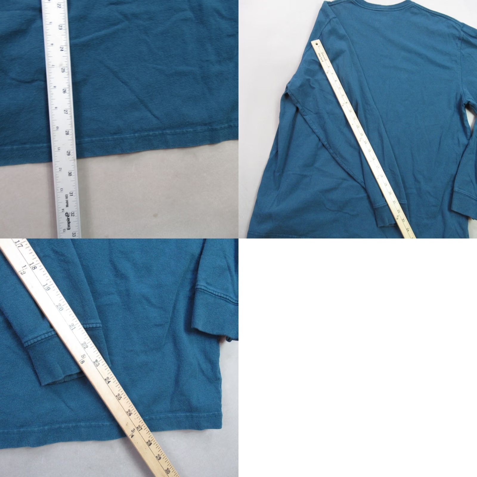 Carhartt Carhartt Shirt Large Blue Long Sleeve Crew Neck Lightweight Casual Mens Size US L / EU 52-54 / 3 - 8 Thumbnail