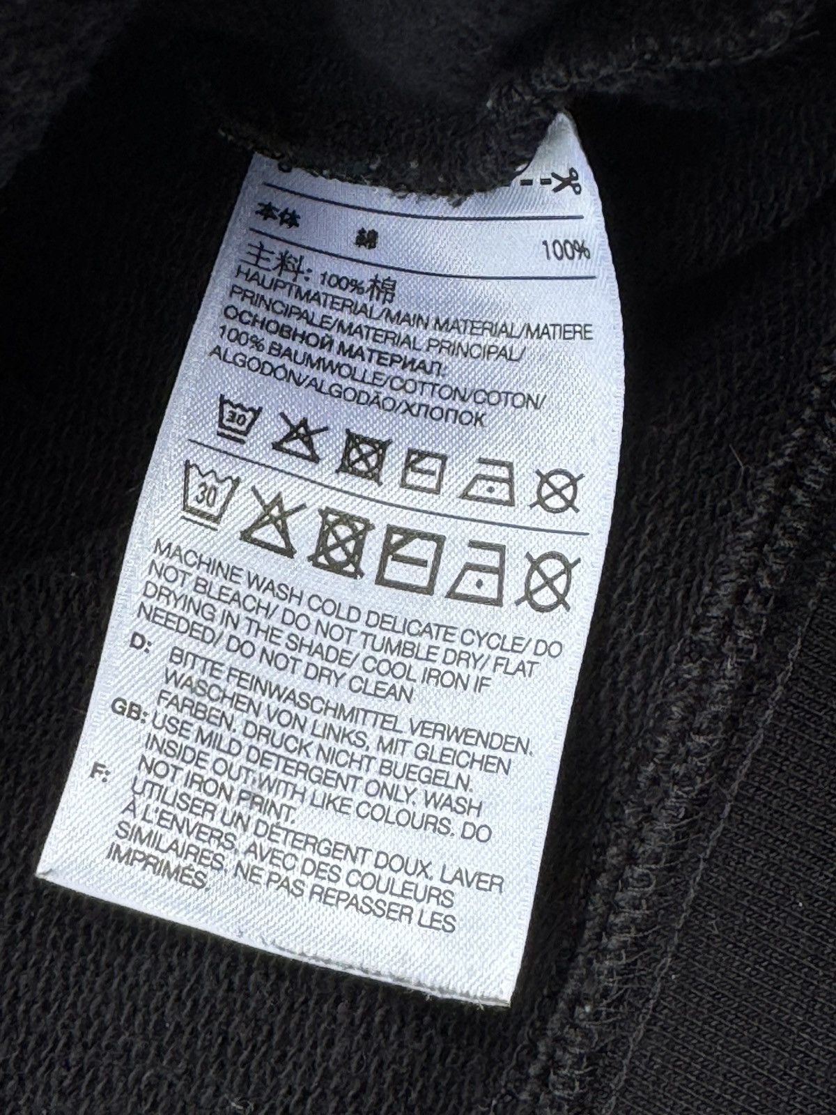 Japanese Brand × Y-3 × Yohji Yamamoto Yohji Yamamoto Y-3 “Optimistic Illusions” Graphic Crewneck Size US XL / EU 56 / 4 - 7 Thumbnail