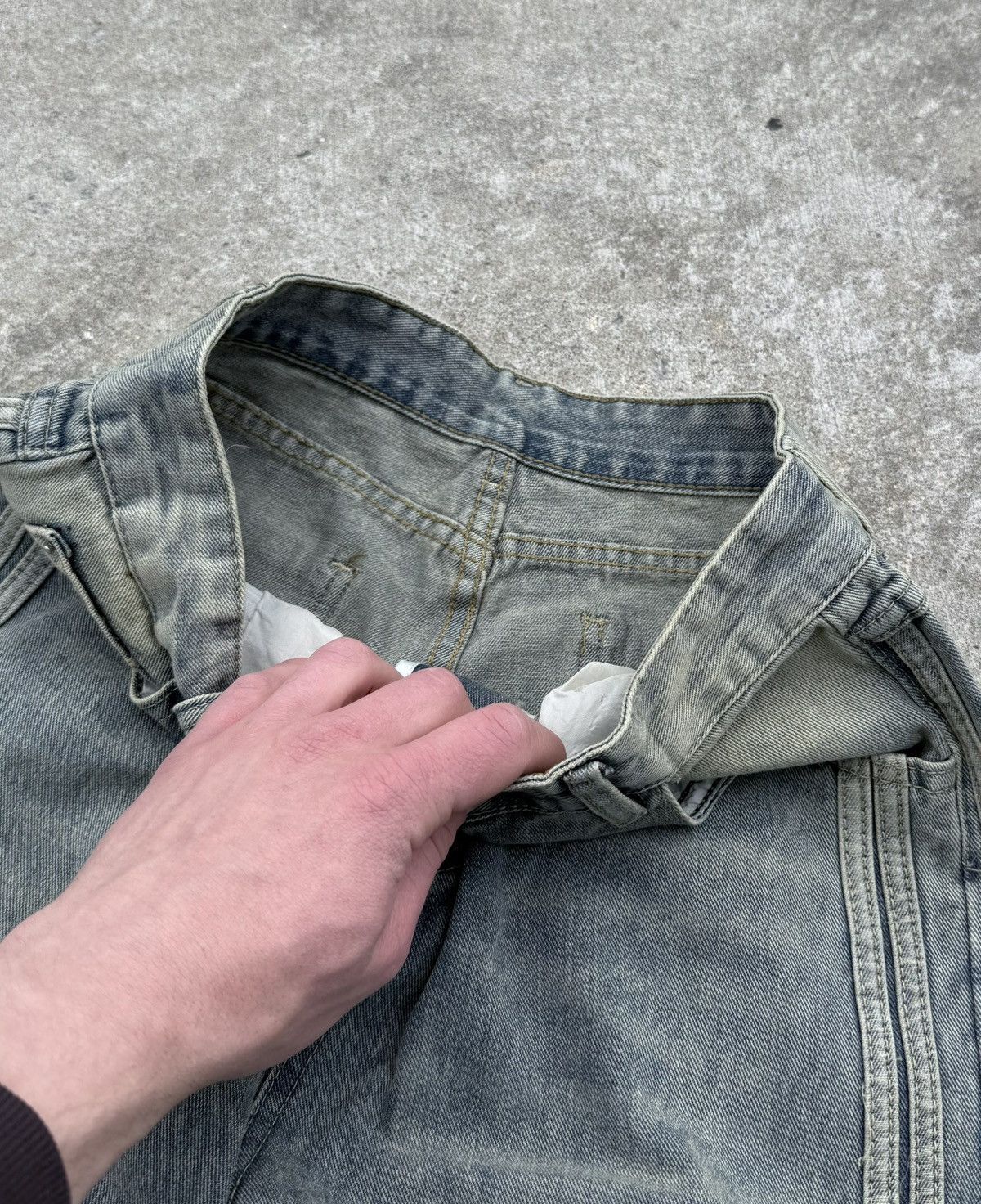 Other Vintage Y2K avantgarde streetwear opium wide buggy jeans Size US 32 / EU 48 - 10 Thumbnail