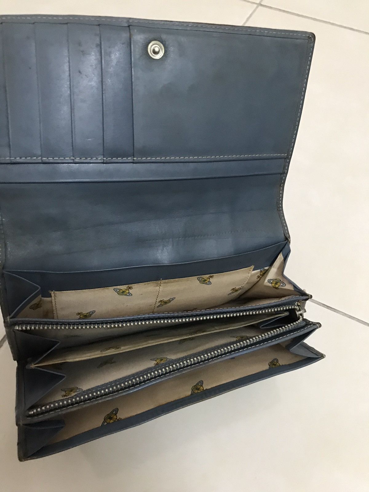 Vintage Vivienne Westwood Leather Wallet Size ONE SIZE - 2 Thumbnail